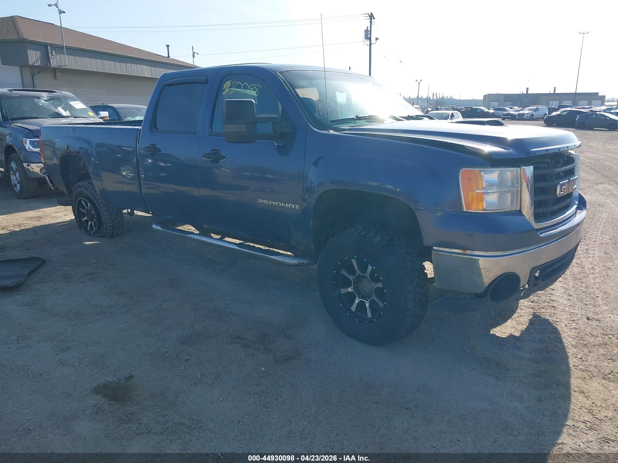 2008 Gmc Sierra 2500hd Sle2 Blue vin: 1GTHK23K38F117683