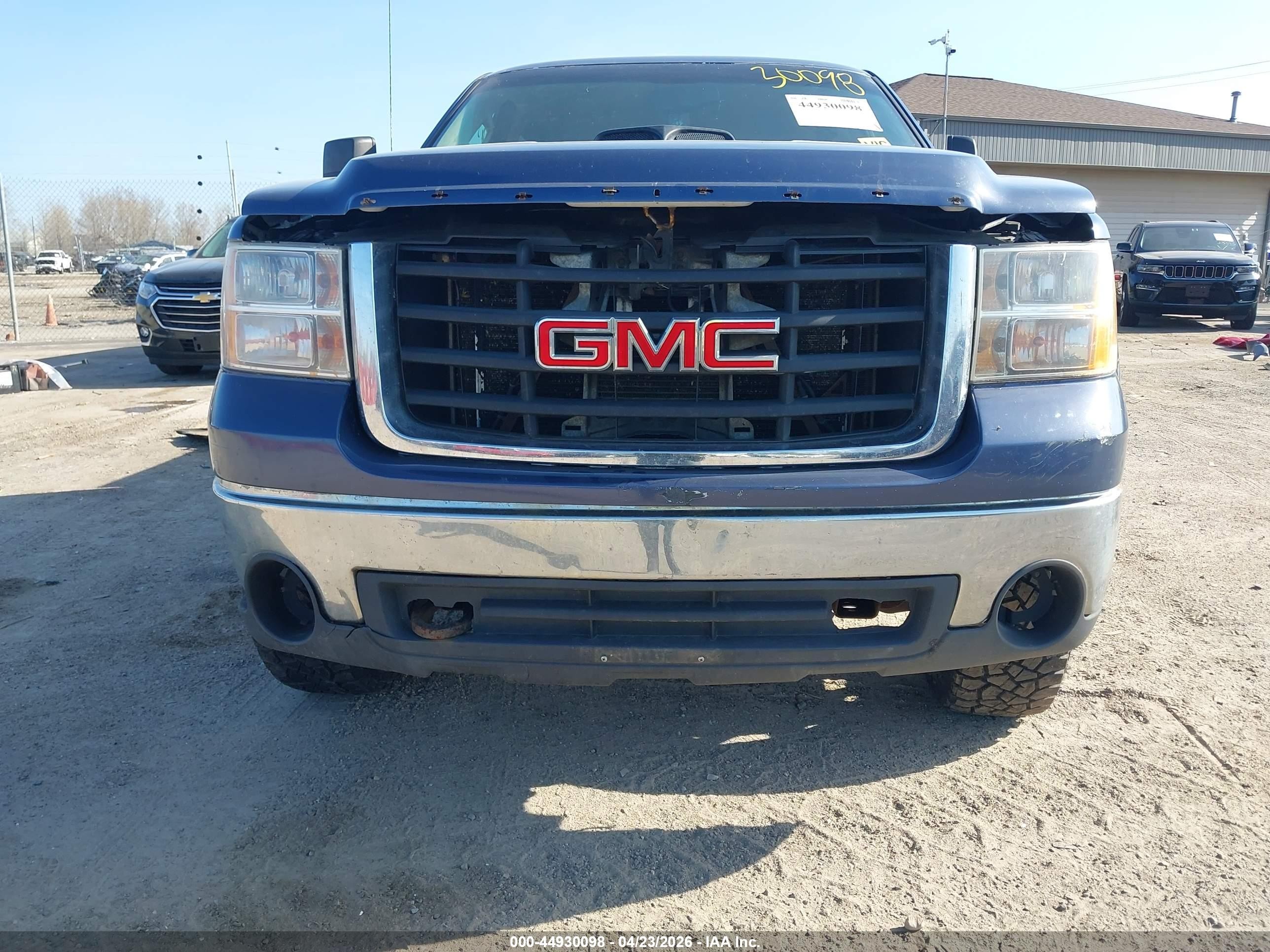 2008 Gmc Sierra 2500hd Sle2 Blue vin: 1GTHK23K38F117683