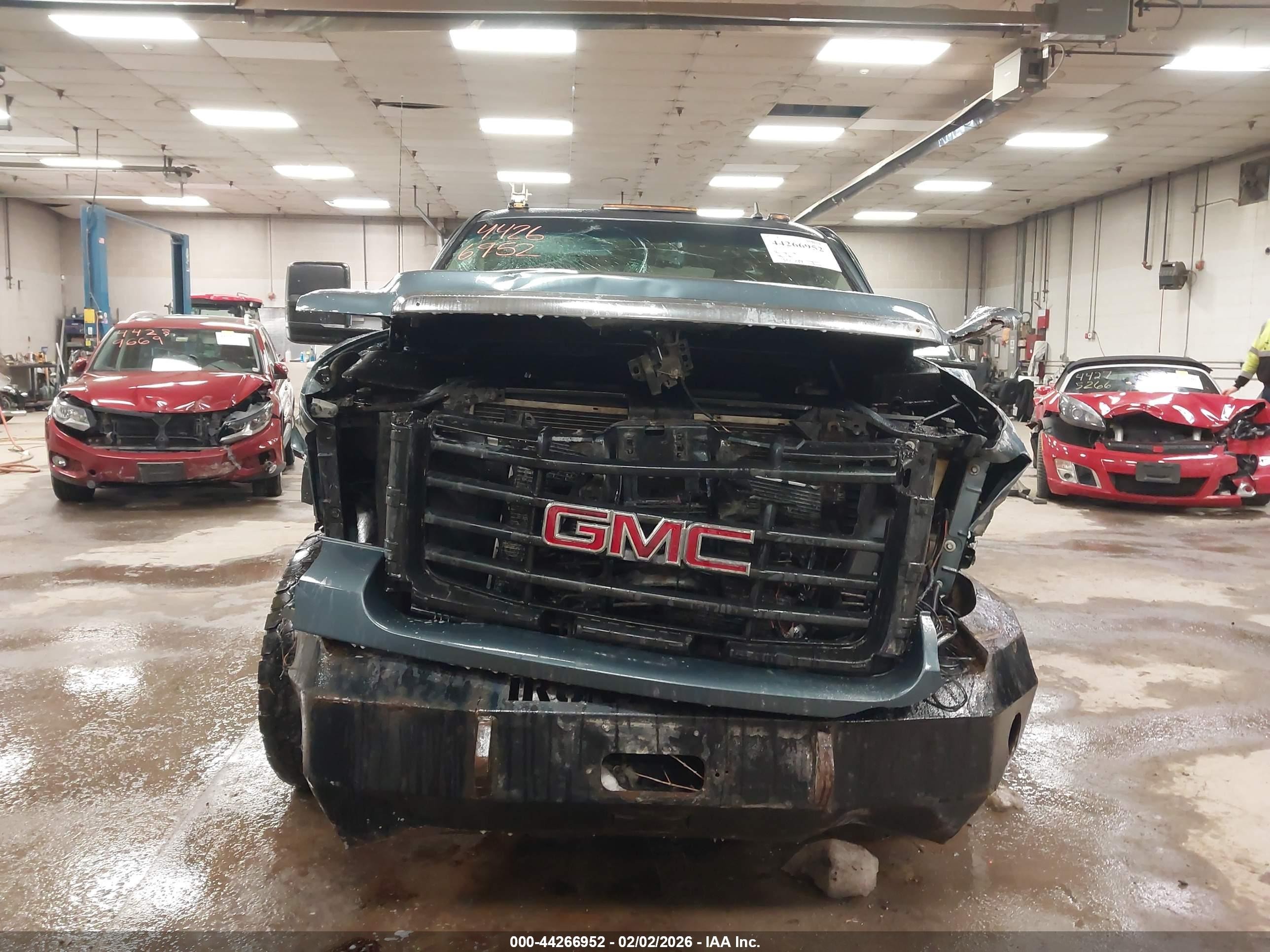 2007 Gmc Sierra 2500hd Slt Синий vin: 1GTHK23K67F533841
