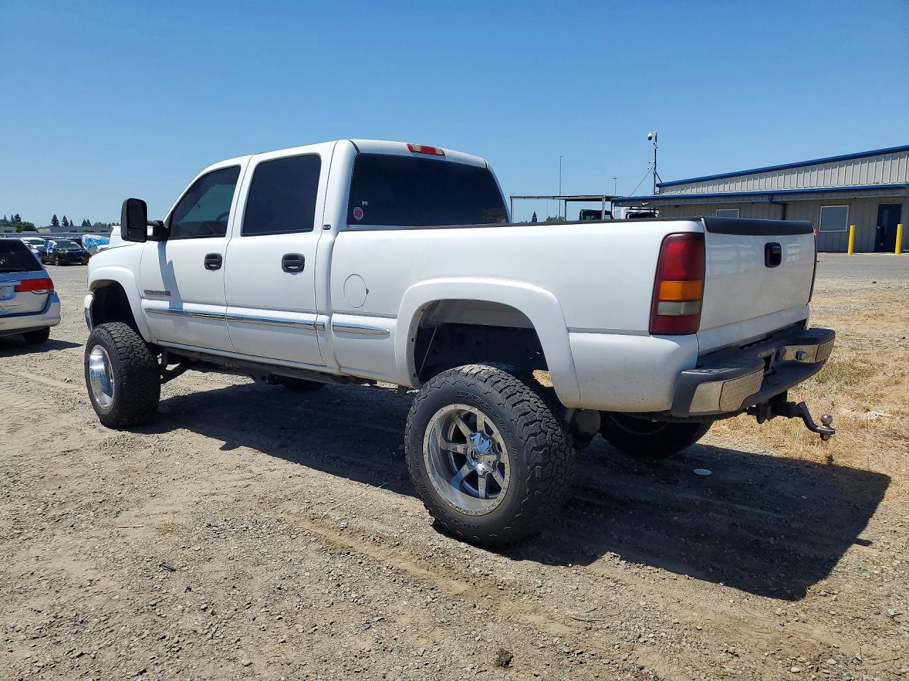 2001 Gmc Sierra K2500 Heavy Duty White vin: 1GTHK23U21F177722