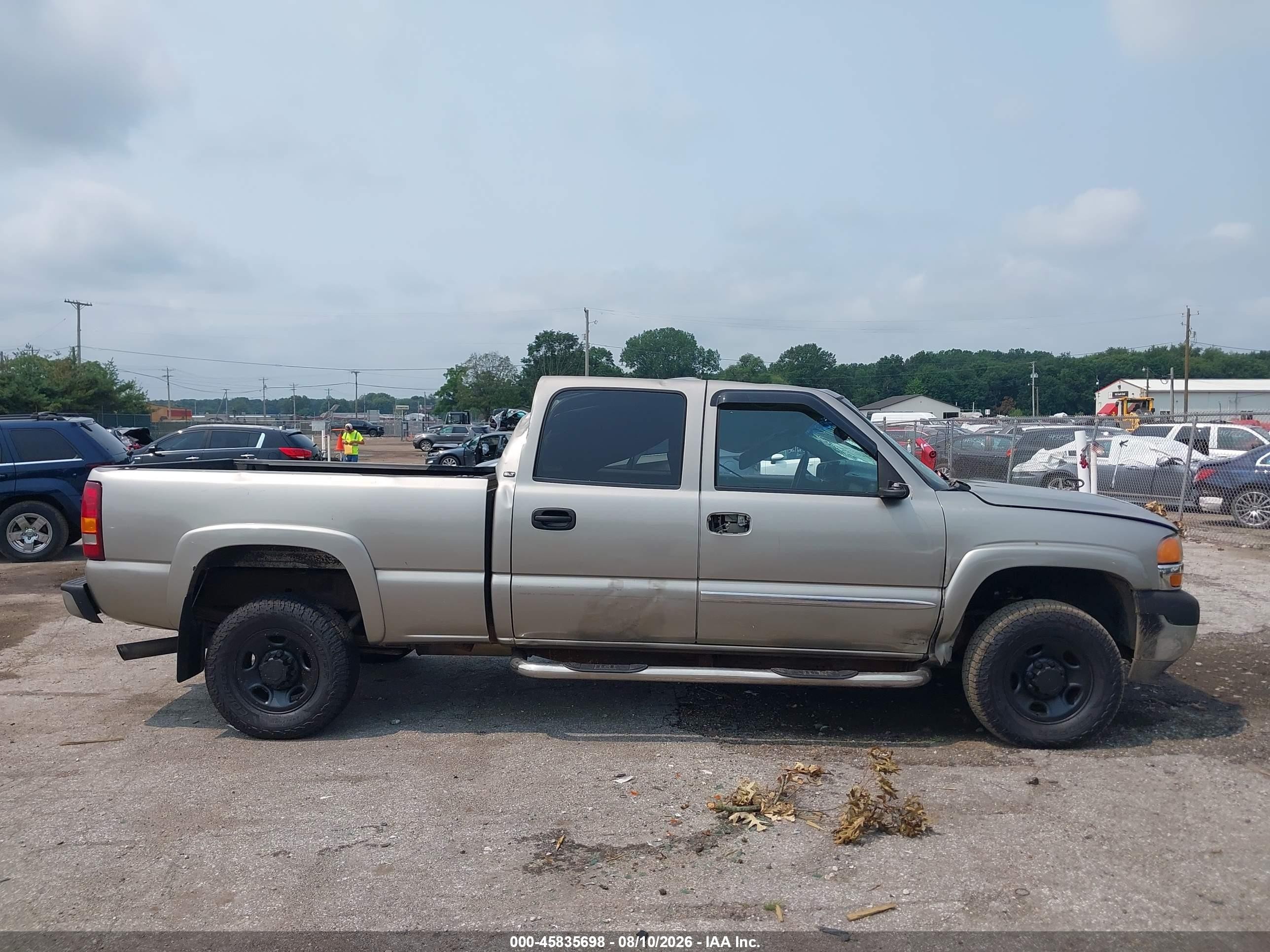 2001 Gmc Sierra 2500hd Sle Champagne vin: 1GTHK23U21F187991