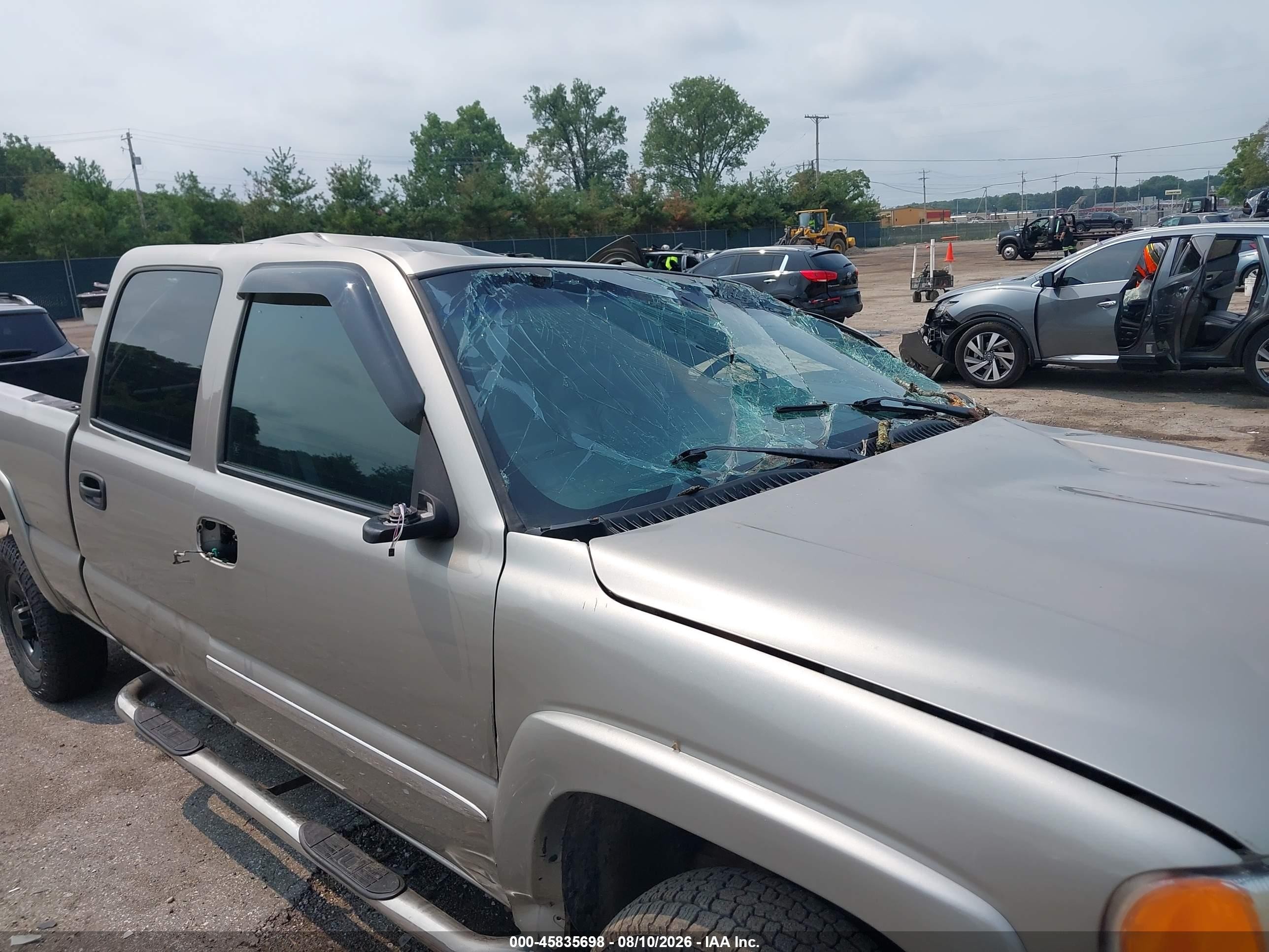 2001 Gmc Sierra 2500hd Sle Champagne vin: 1GTHK23U21F187991