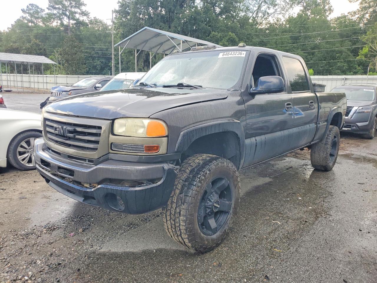 2004 Gmc Sierra K2500 Heavy Duty Gray vin: 1GTHK23U24F172900