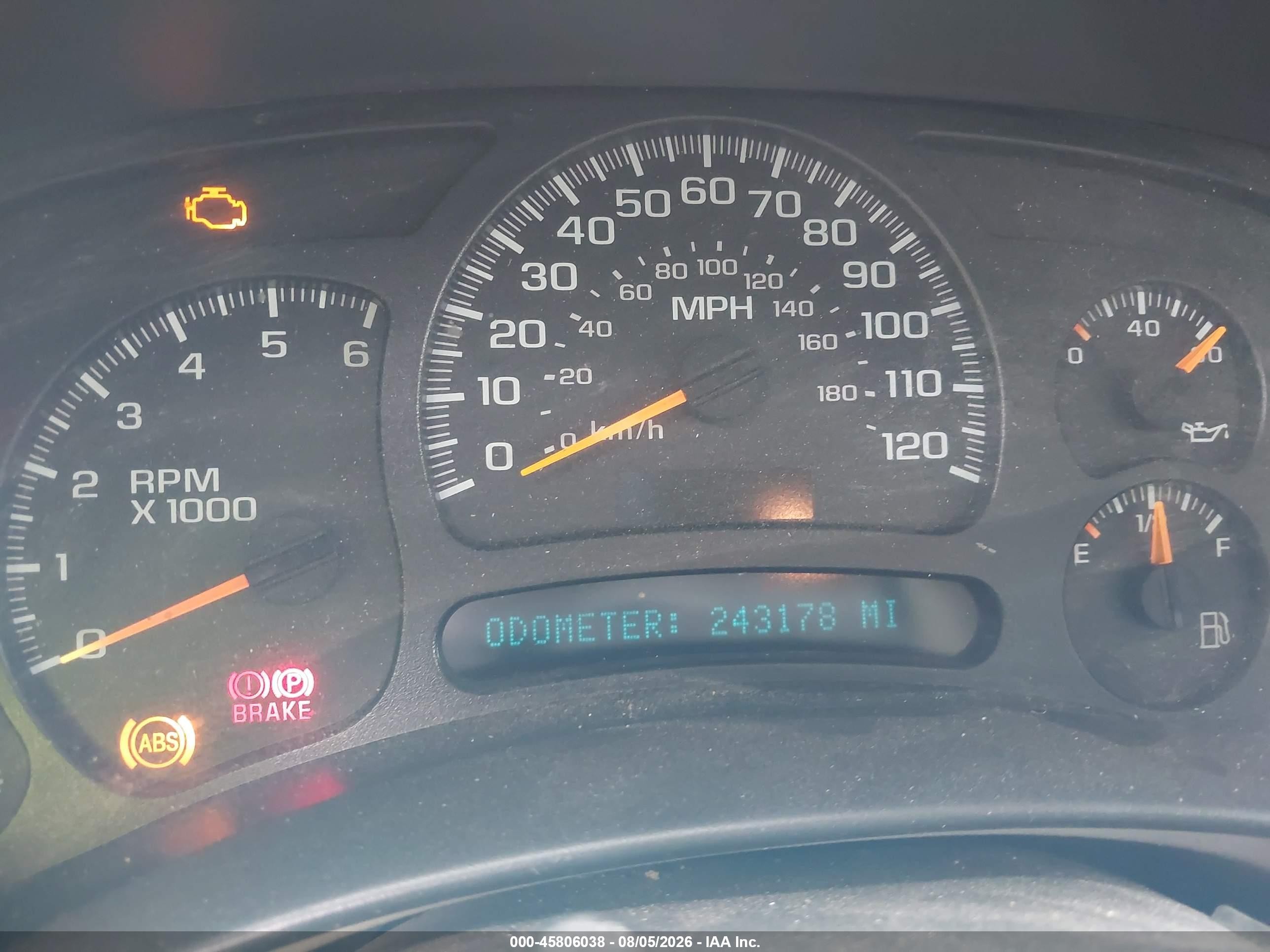 2005 Gmc Sierra 2500hd Slt Beige vin: 1GTHK23U45F949689