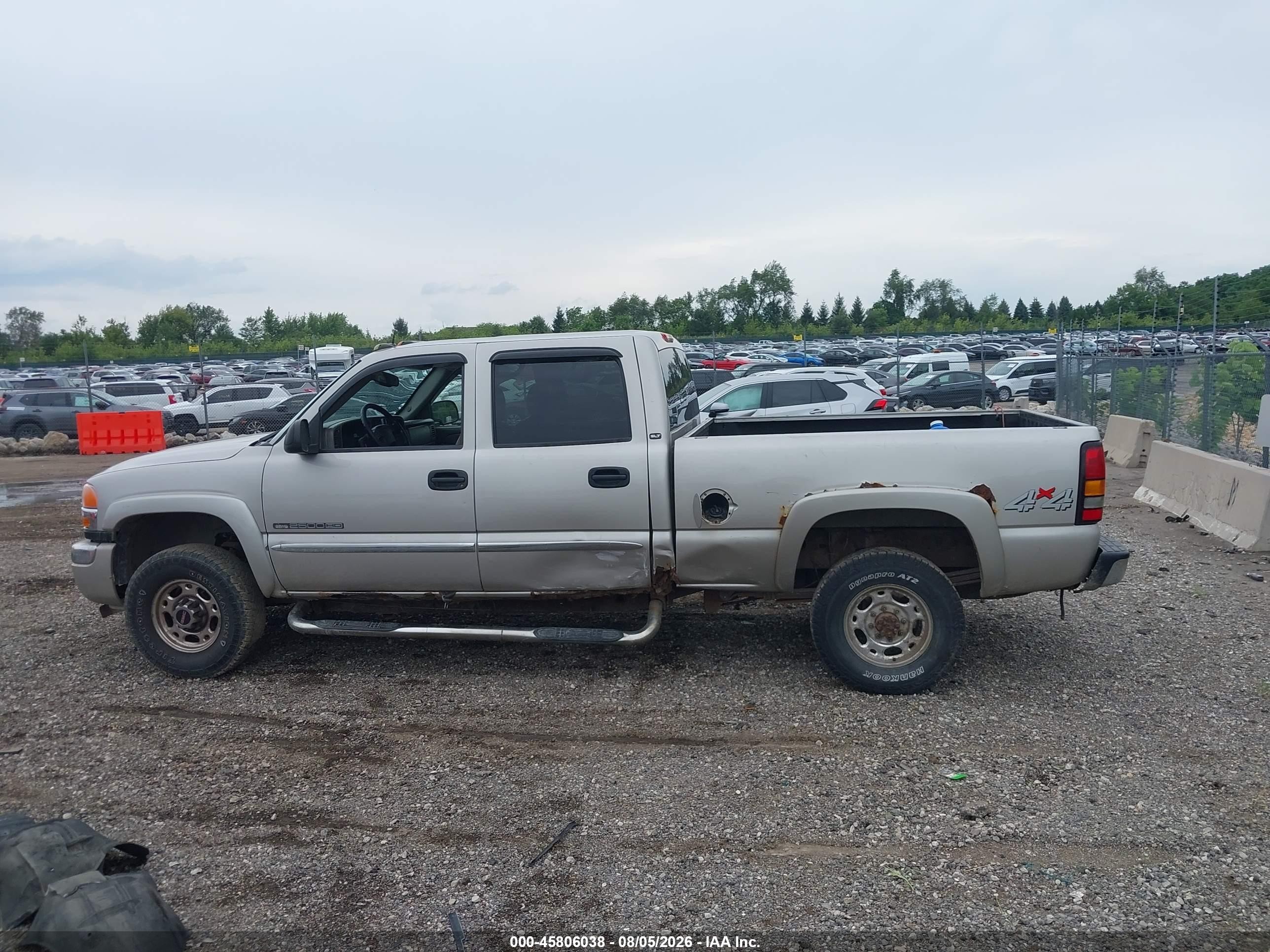 2005 Gmc Sierra 2500hd Slt Beige vin: 1GTHK23U45F949689