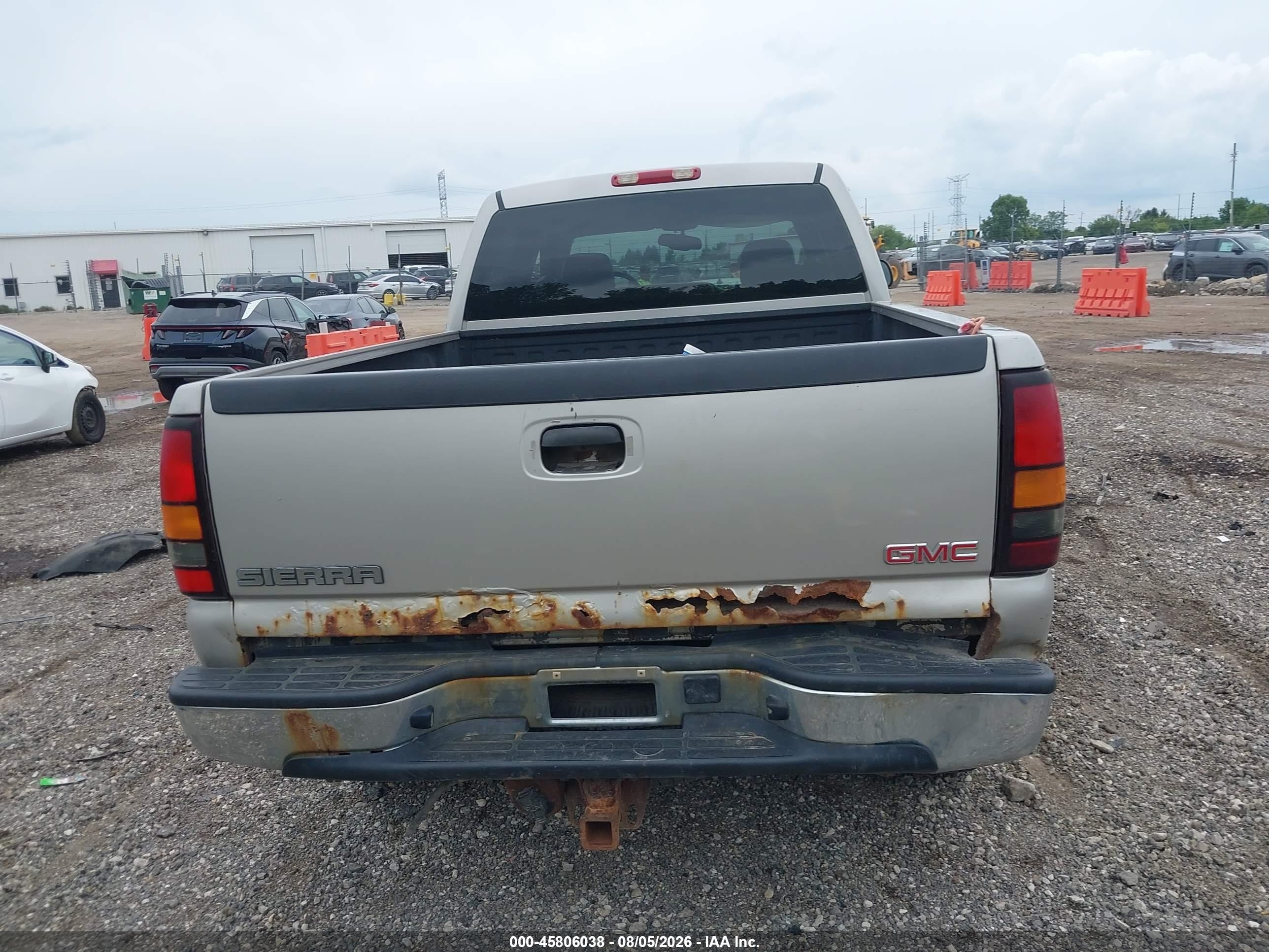 2005 Gmc Sierra 2500hd Slt Beige vin: 1GTHK23U45F949689