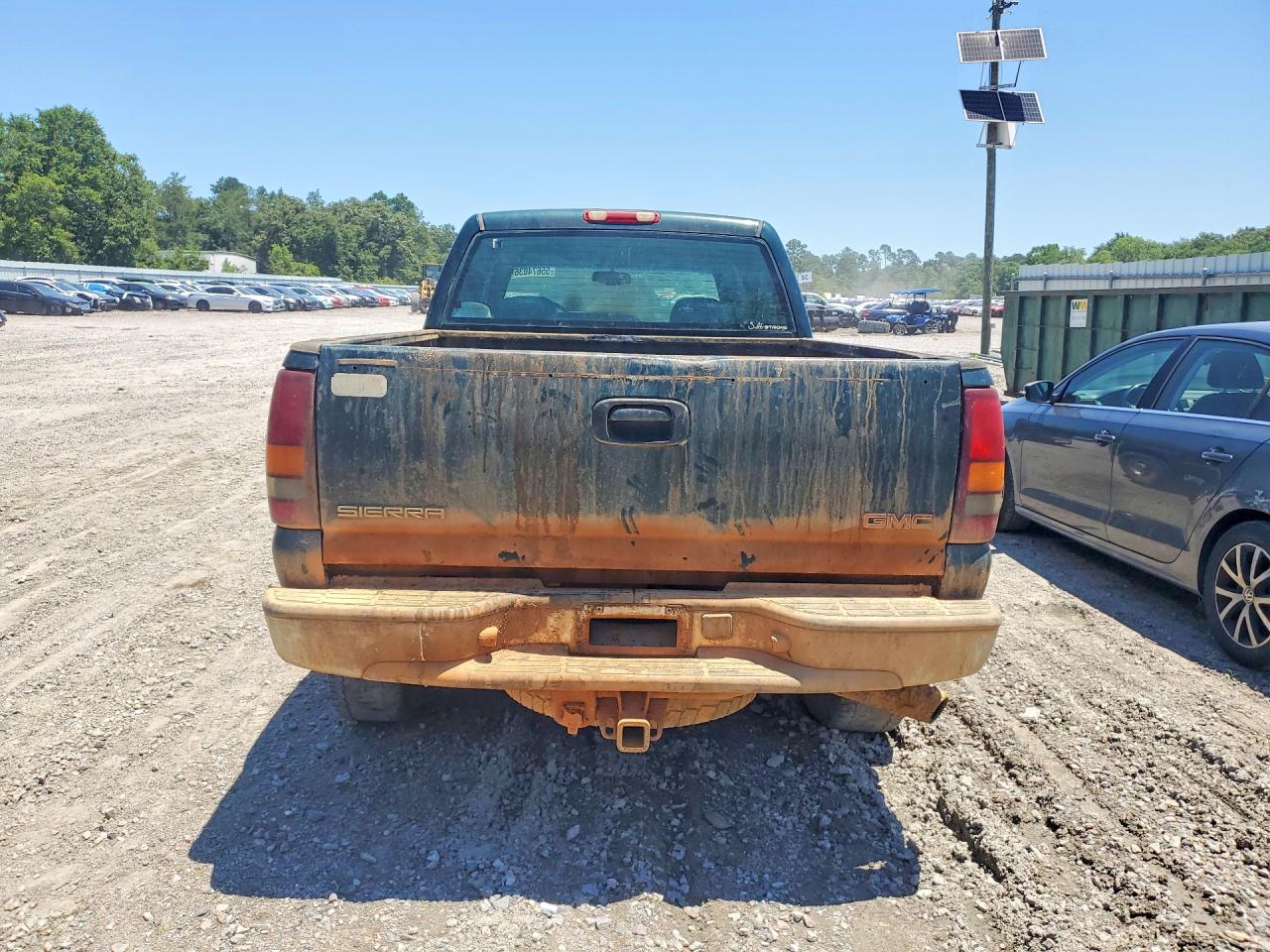 2001 Gmc Sierra K2500 Heavy Duty Green vin: 1GTHK23U51F103677
