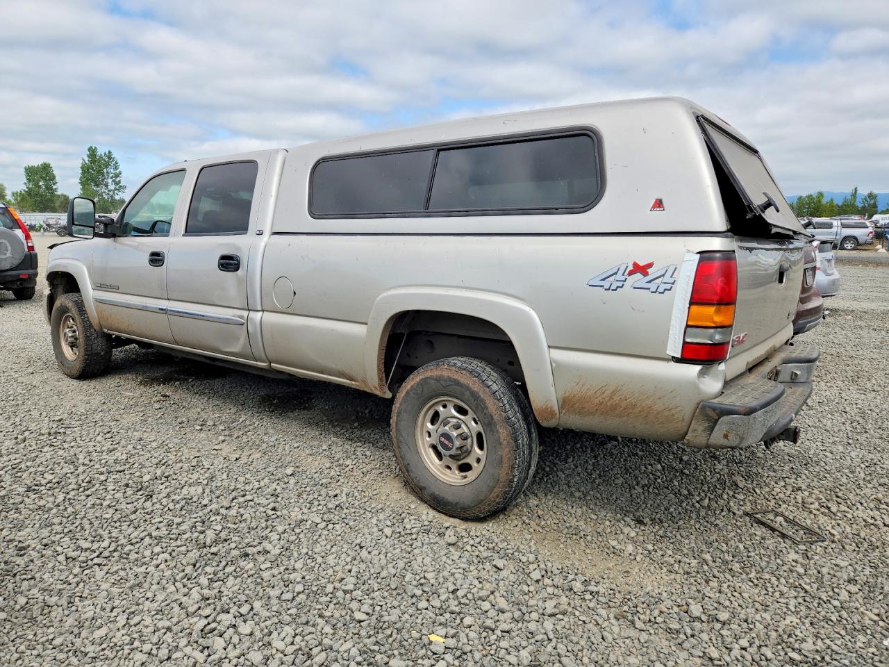 2006 Gmc Sierra K2500 Heavy Duty Silver vin: 1GTHK23U56F267681