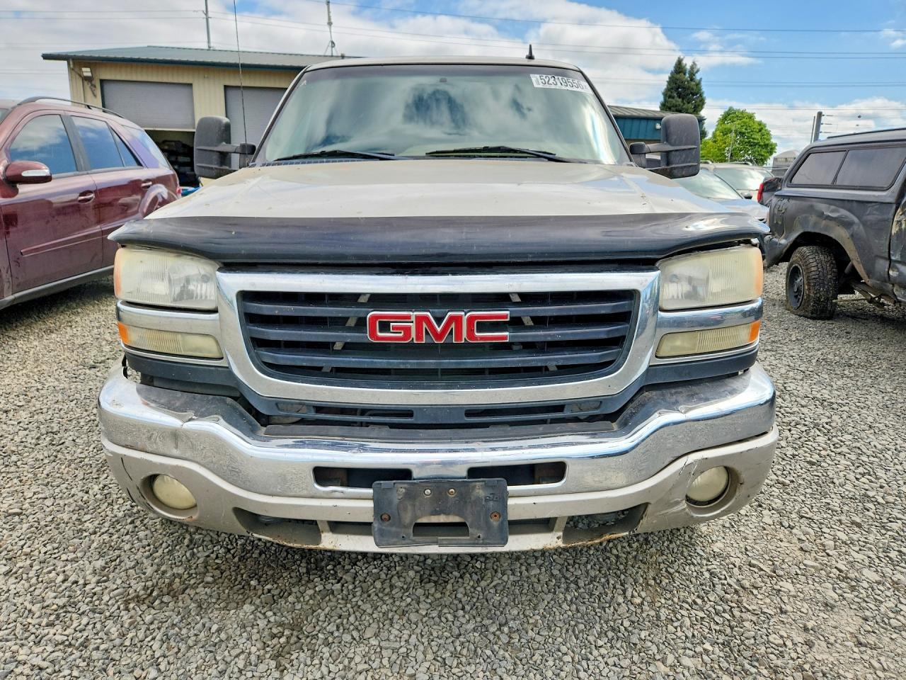 2006 Gmc Sierra K2500 Heavy Duty Silver vin: 1GTHK23U56F267681