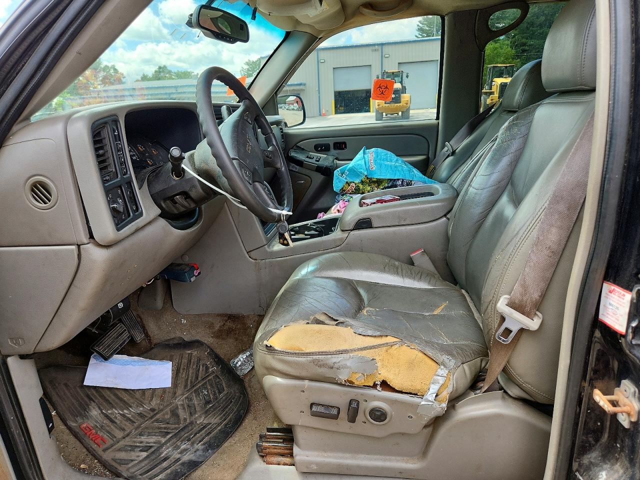 2005 Gmc Sierra K2500 Heavy Duty Black vin: 1GTHK23UX5F864436