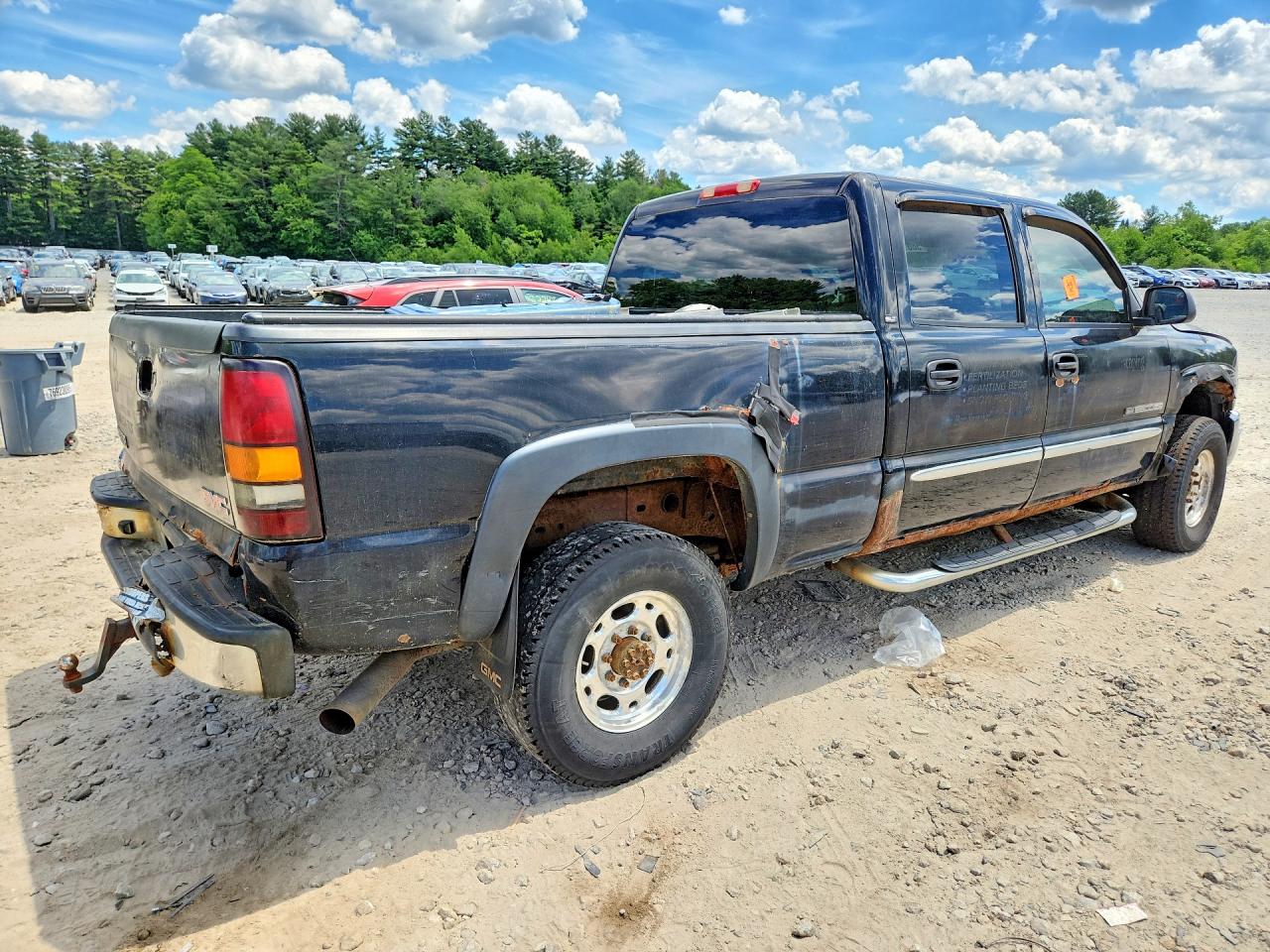 2005 Gmc Sierra K2500 Heavy Duty Black vin: 1GTHK23UX5F864436