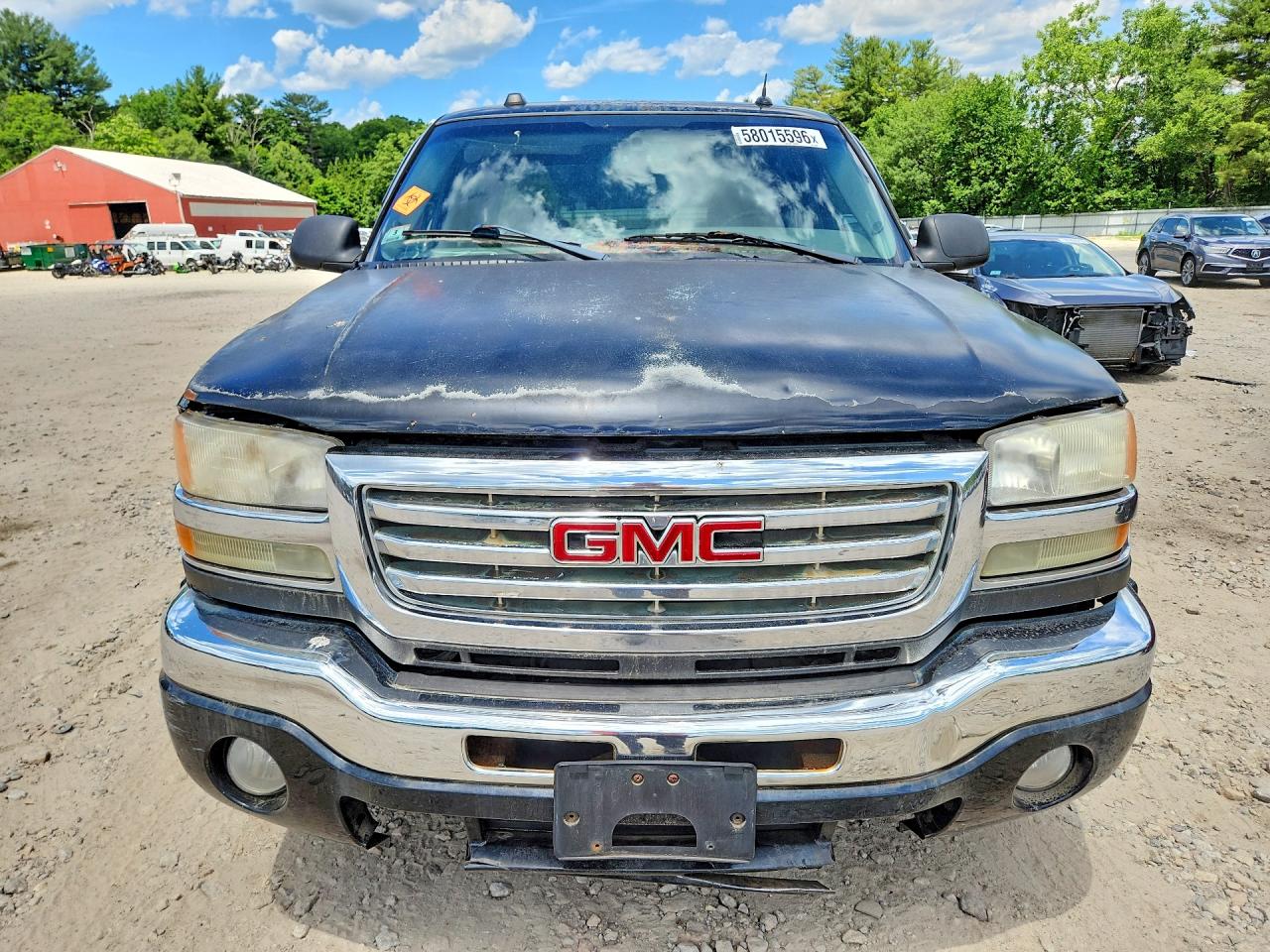 2005 Gmc Sierra K2500 Heavy Duty Black vin: 1GTHK23UX5F864436