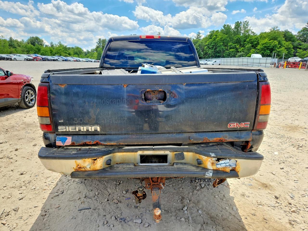 2005 Gmc Sierra K2500 Heavy Duty Black vin: 1GTHK23UX5F864436