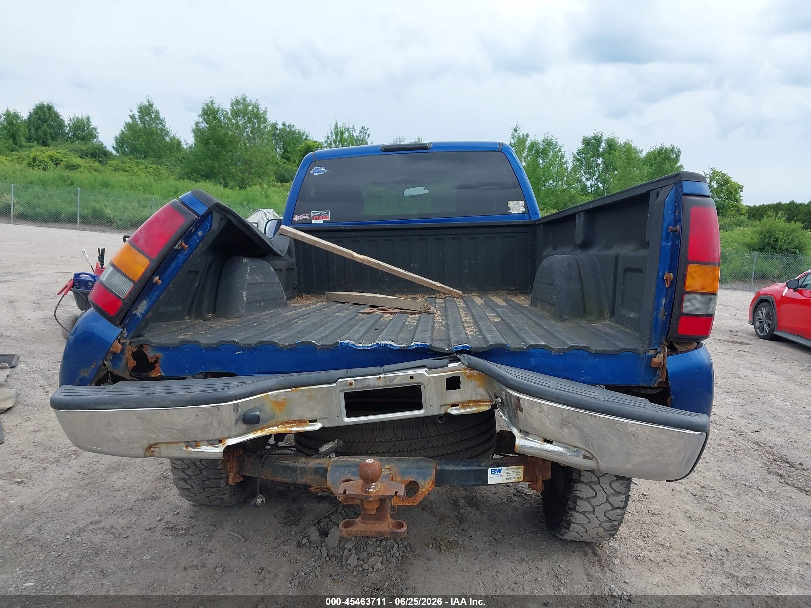 2004 Gmc Sierra 2500hd Sle Blue vin: 1GTHK24134E213125