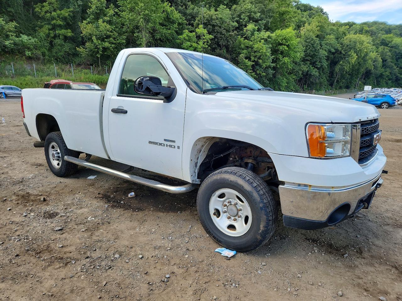2007 Gmc Sierra K2500 Heavy Duty Белый vin: 1GTHK24697E567098