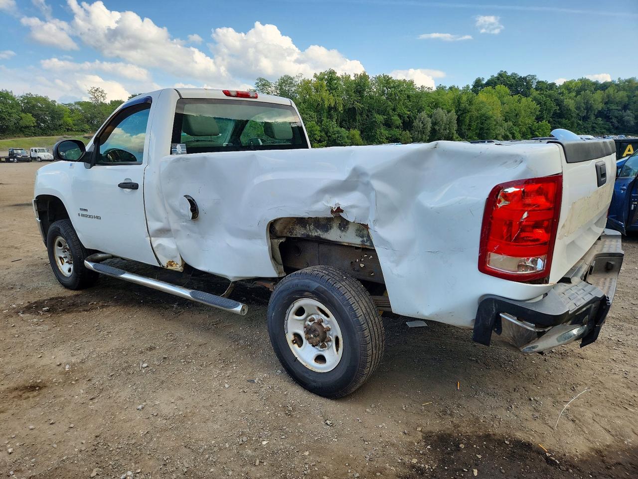 2007 Gmc Sierra K2500 Heavy Duty Белый vin: 1GTHK24697E567098