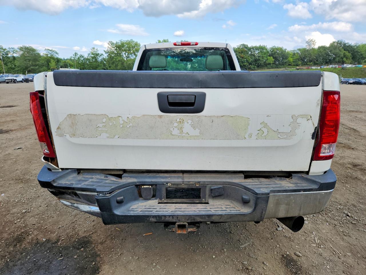 2007 Gmc Sierra K2500 Heavy Duty Белый vin: 1GTHK24697E567098