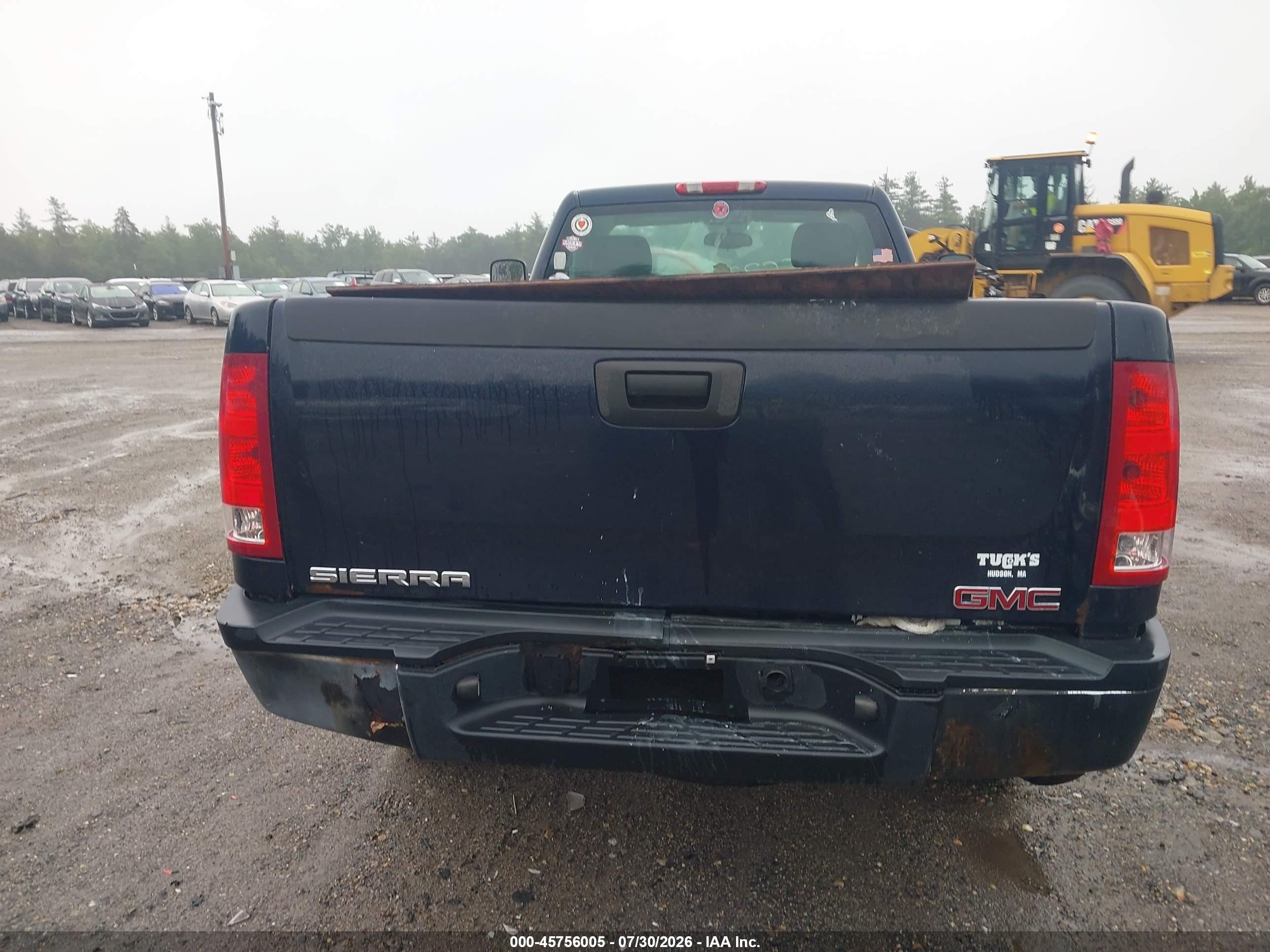 2008 Gmc Sierra 2500hd Work Truck Blue vin: 1GTHK24K88E181254