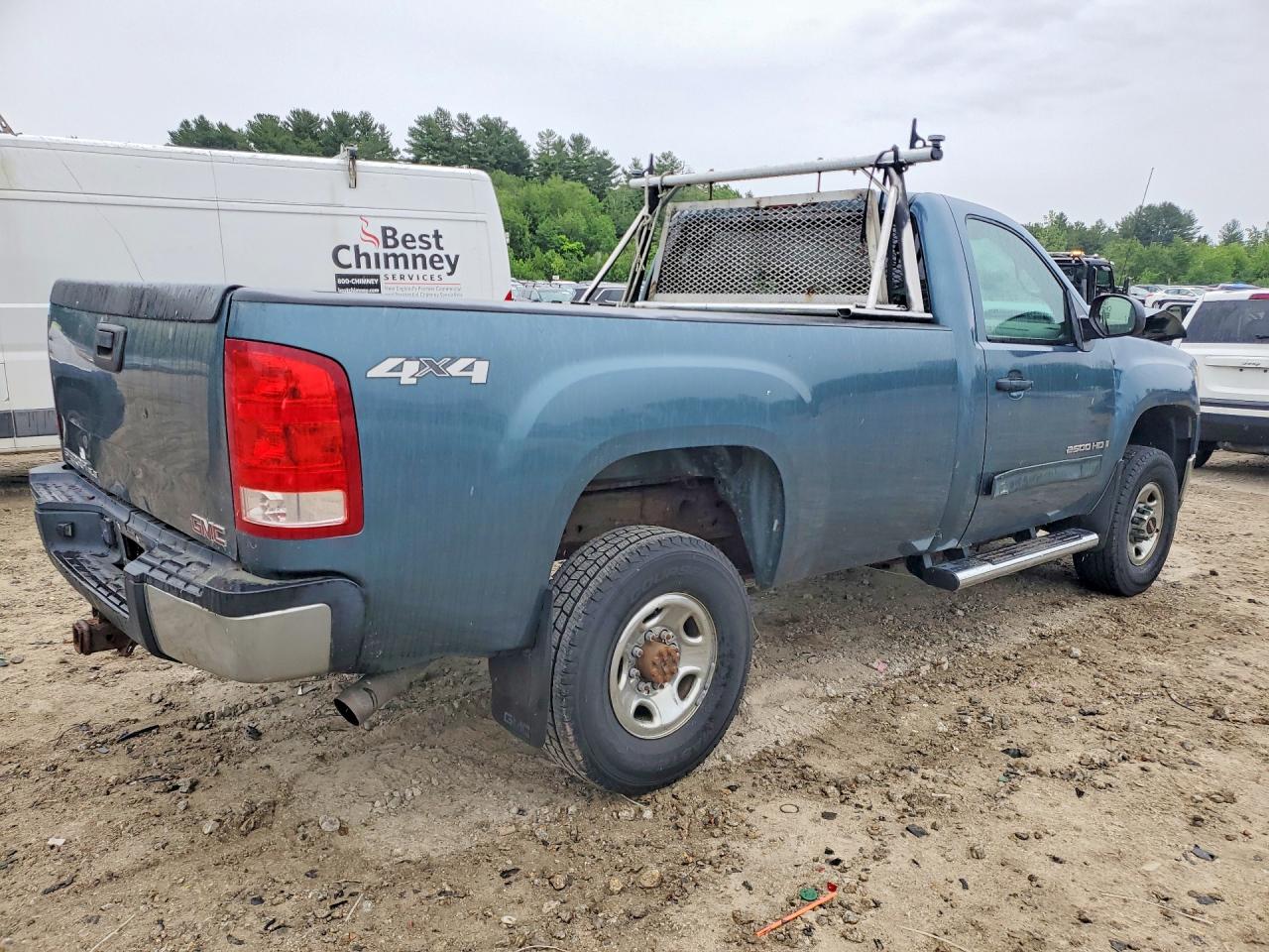 2007 Gmc Sierra K2500 Heavy Duty Gray vin: 1GTHK24K97E600775