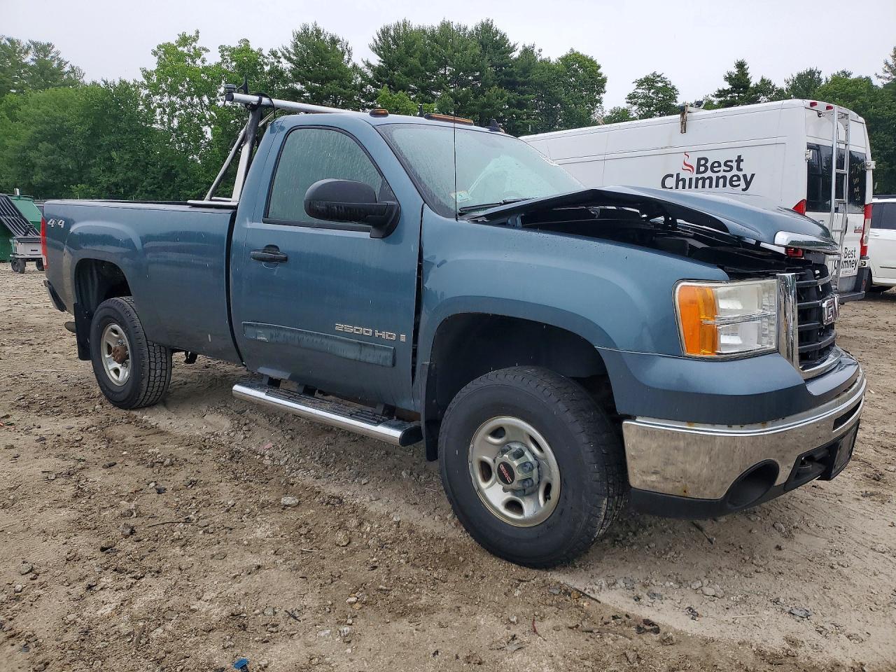 2007 Gmc Sierra K2500 Heavy Duty Gray vin: 1GTHK24K97E600775