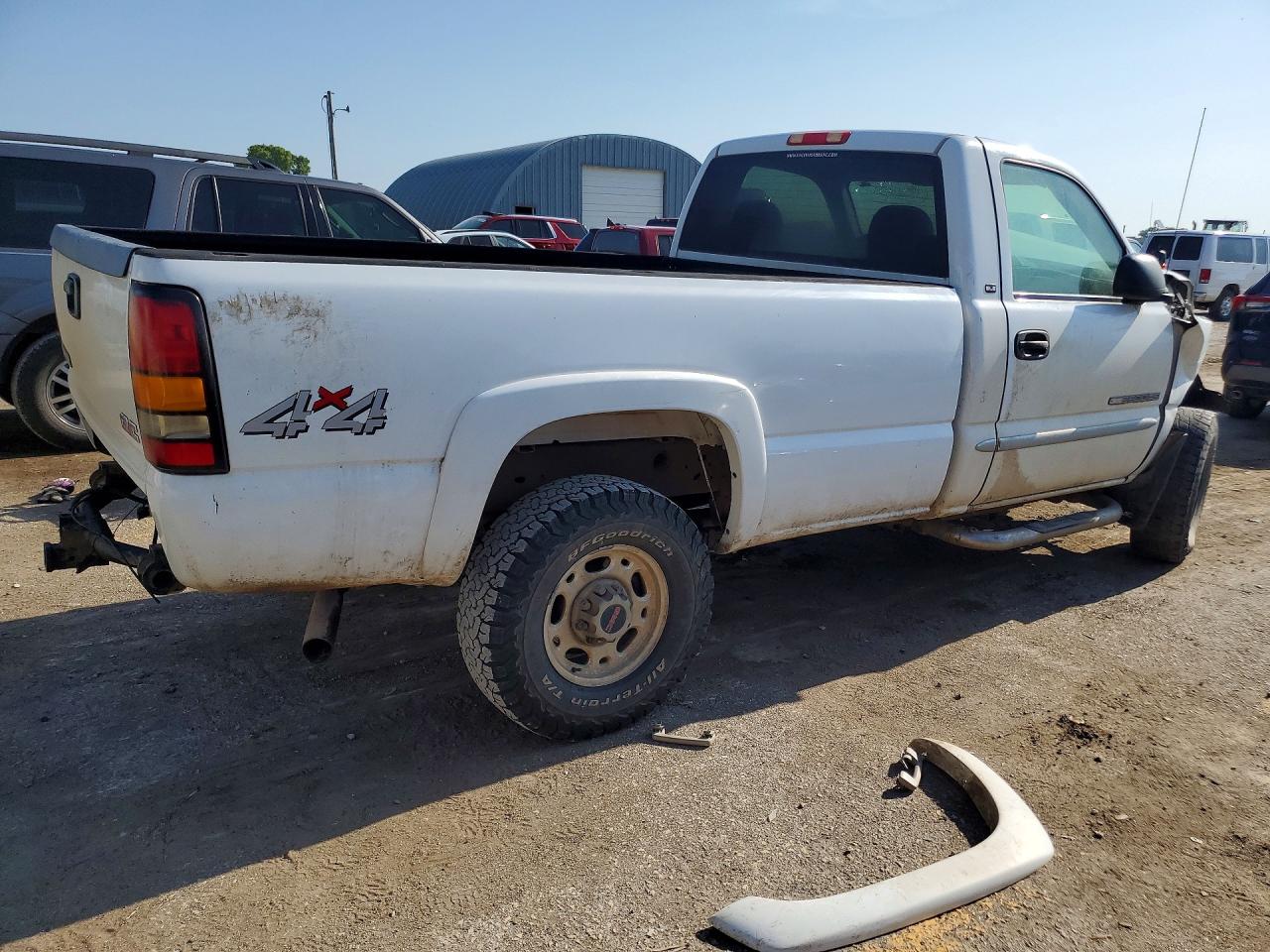 2005 Gmc Sierra K2500 Heavy Duty Белый vin: 1GTHK24U15E198720