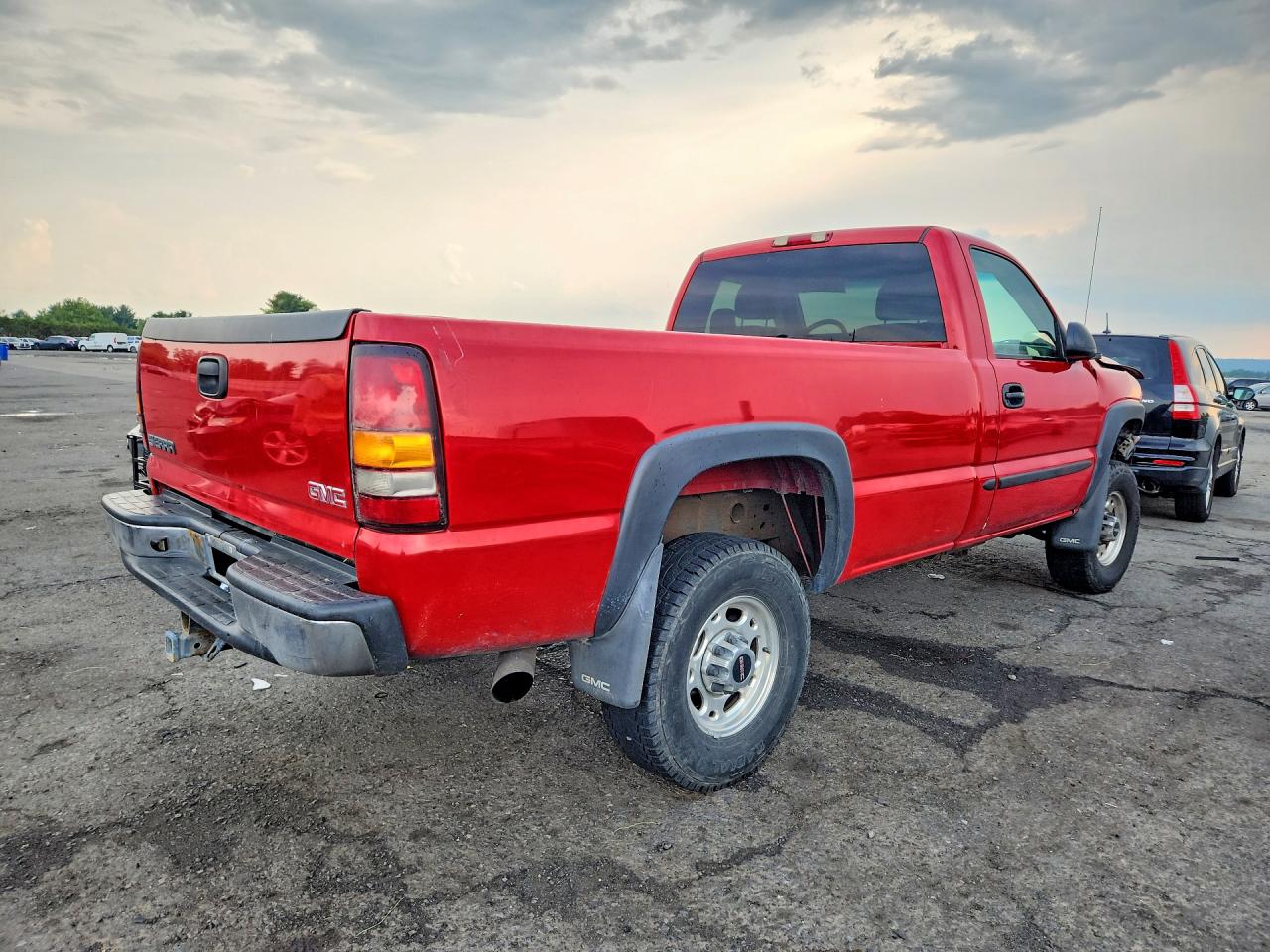 2004 Gmc Sierra K2500 Heavy Duty Red vin: 1GTHK24U24E300685