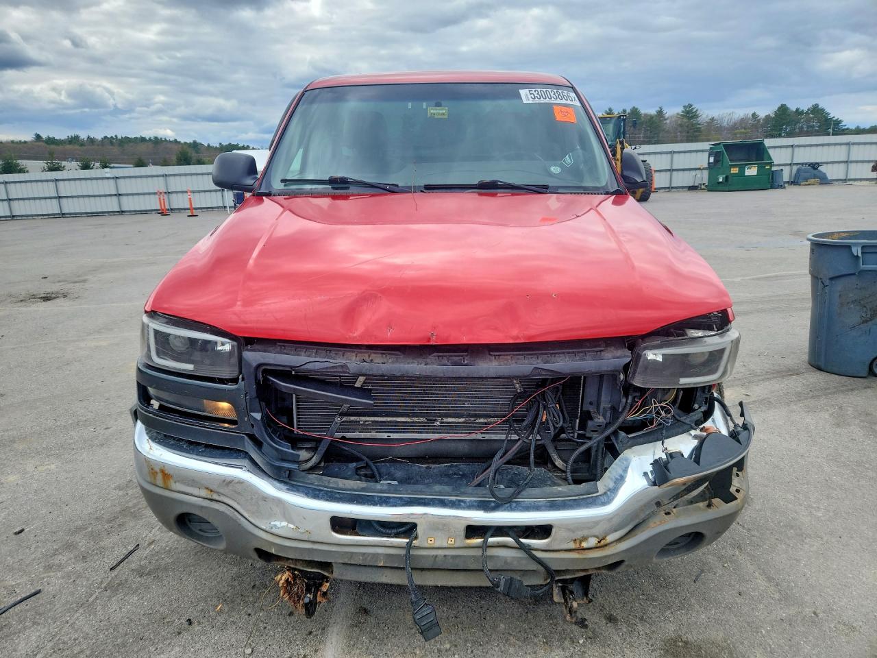 2007 Gmc Sierra K2500 Heavy Duty Red vin: 1GTHK24U37E194414