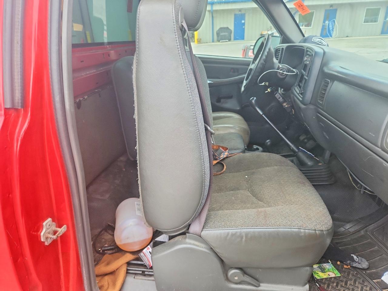 2007 Gmc Sierra K2500 Heavy Duty Red vin: 1GTHK24U37E194414
