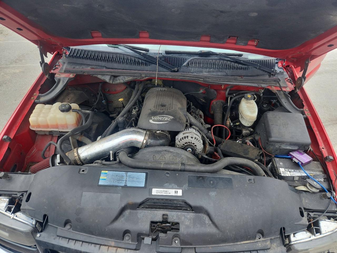 2007 Gmc Sierra K2500 Heavy Duty Red vin: 1GTHK24U37E194414