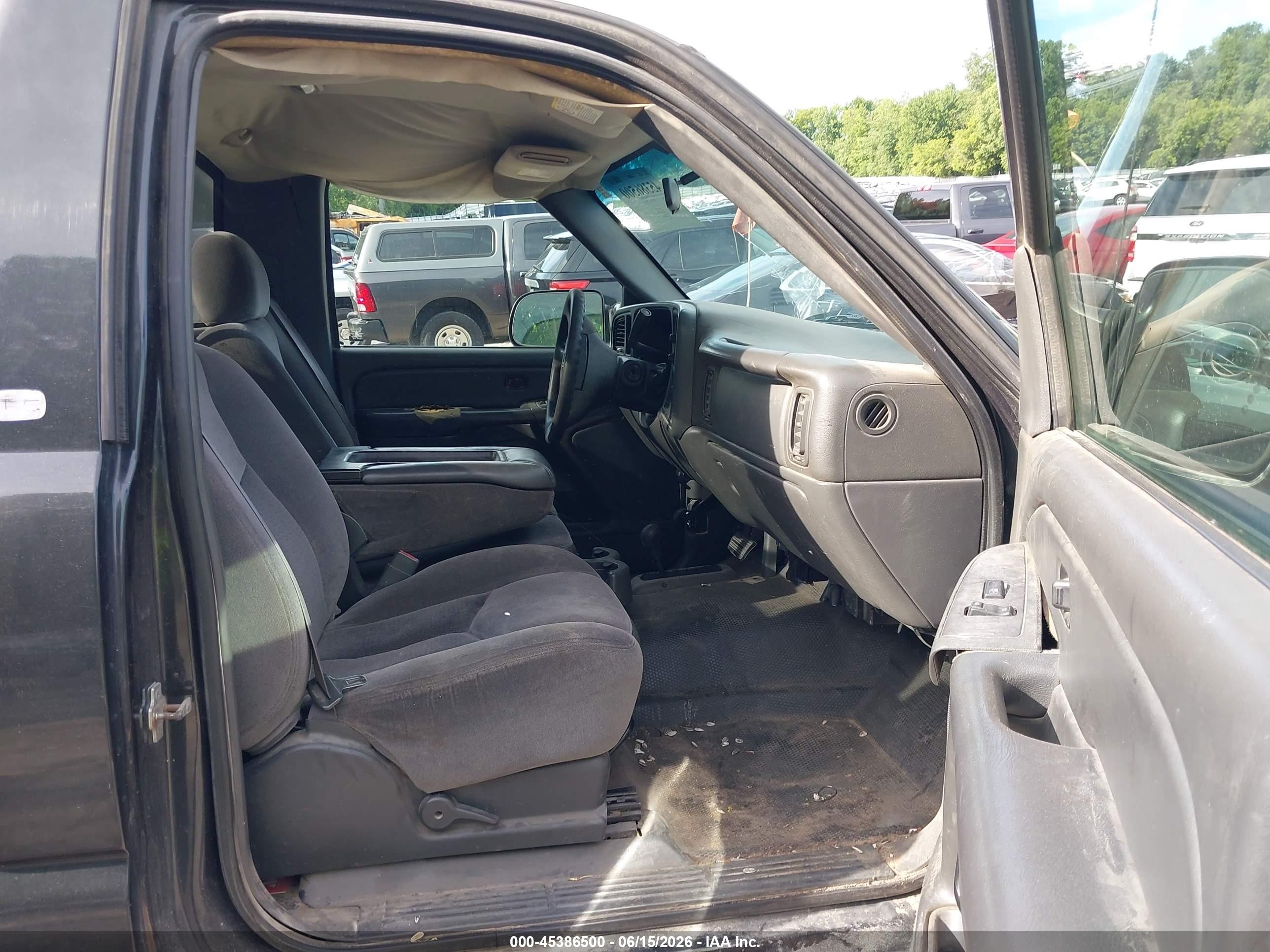 2005 Gmc Sierra 2500hd Work Truck Gray vin: 1GTHK24U55E184593