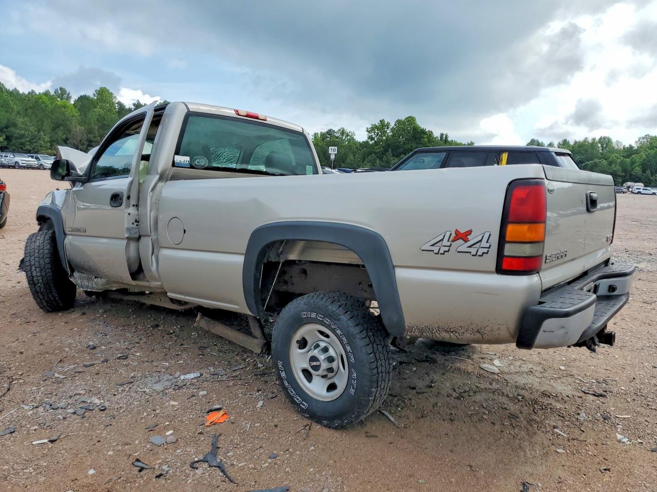 2007 Gmc Sierra K2500 Heavy Duty Бежевый vin: 1GTHK24U67E101675