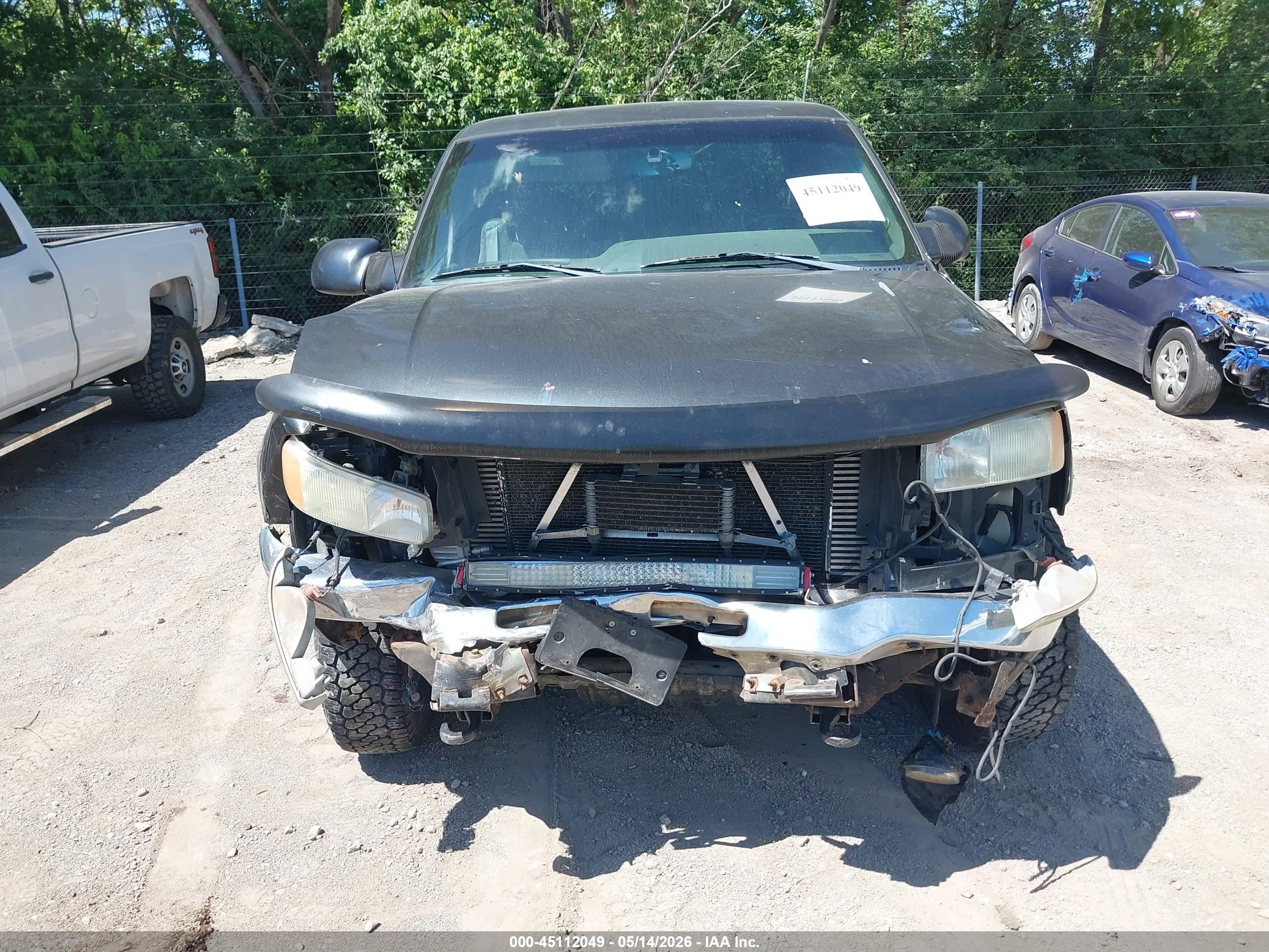 2004 Gmc Sierra 2500hd Sle Black vin: 1GTHK29134E212937