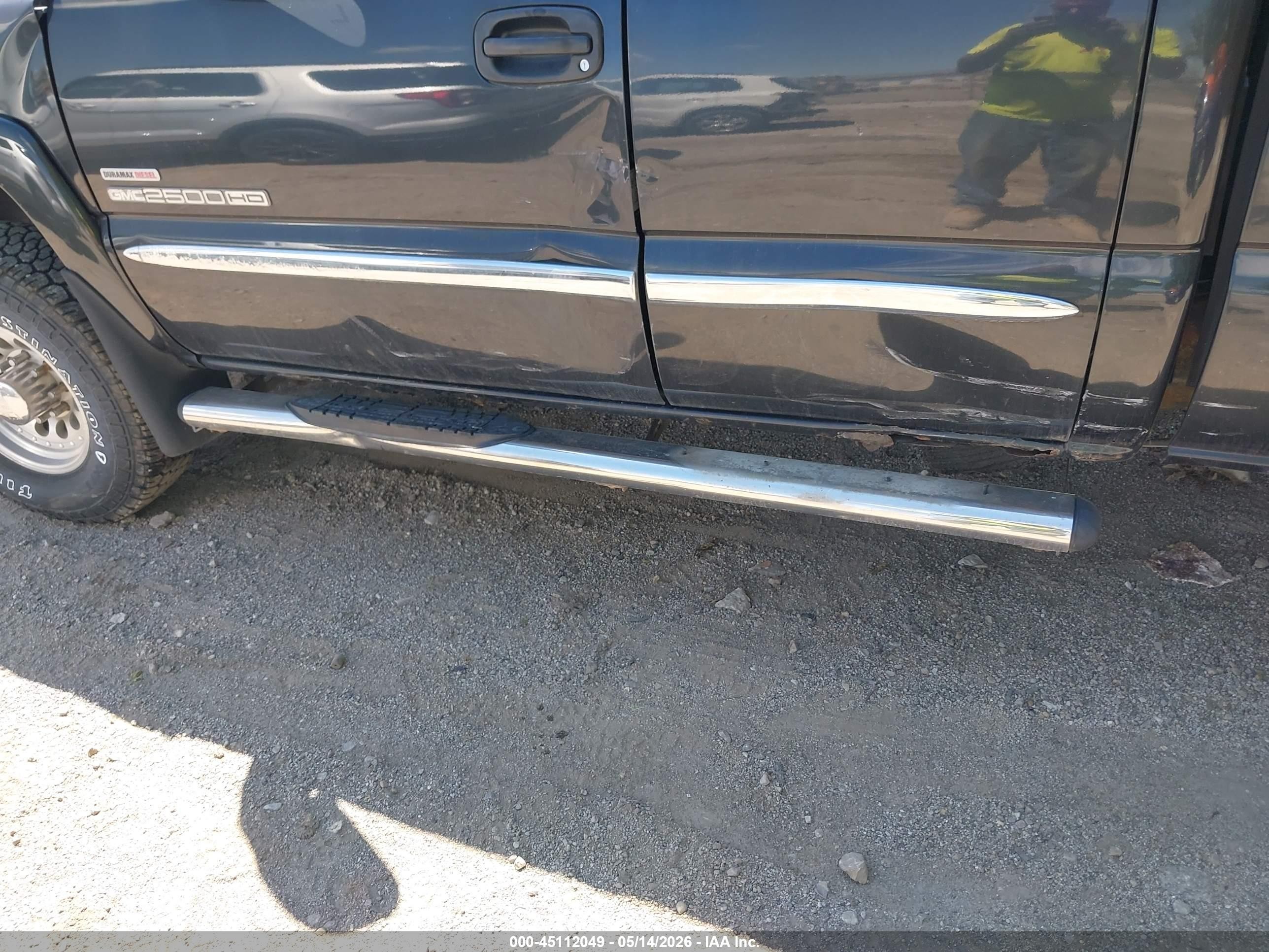 2004 Gmc Sierra 2500hd Sle Black vin: 1GTHK29134E212937