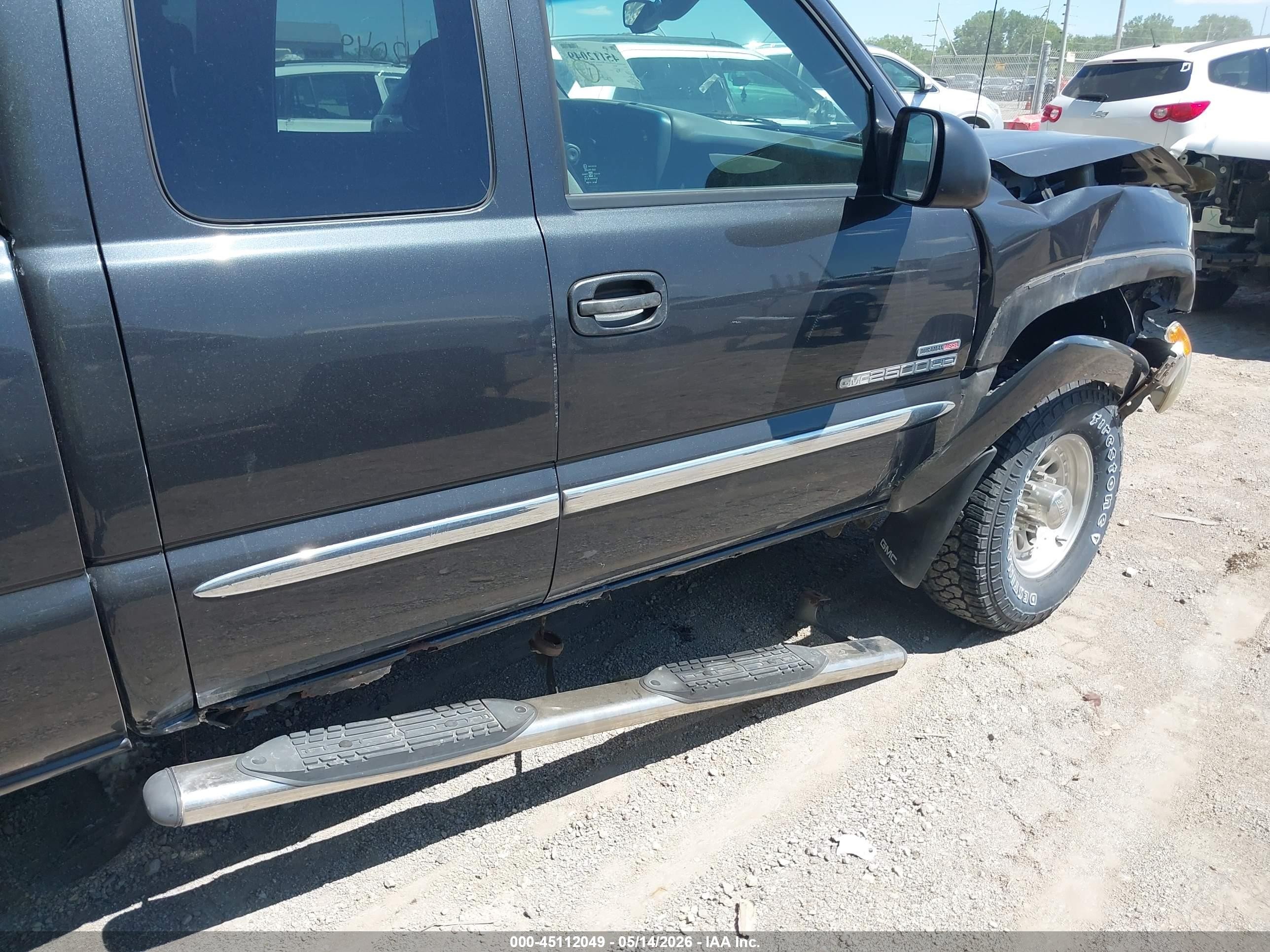 2004 Gmc Sierra 2500hd Sle Black vin: 1GTHK29134E212937