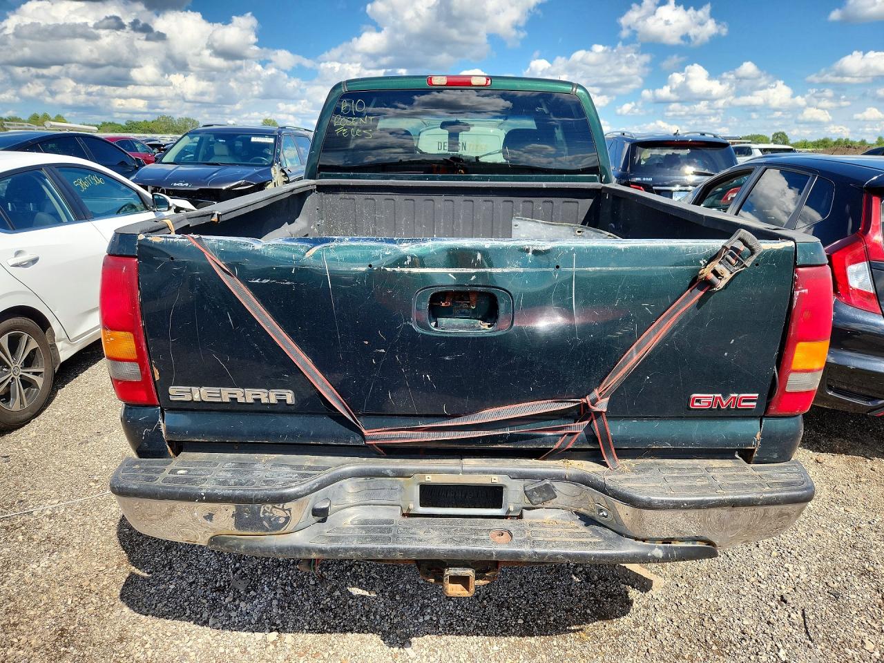 2002 Gmc Sierra K2500 Heavy Duty Зеленый vin: 1GTHK29182E166633