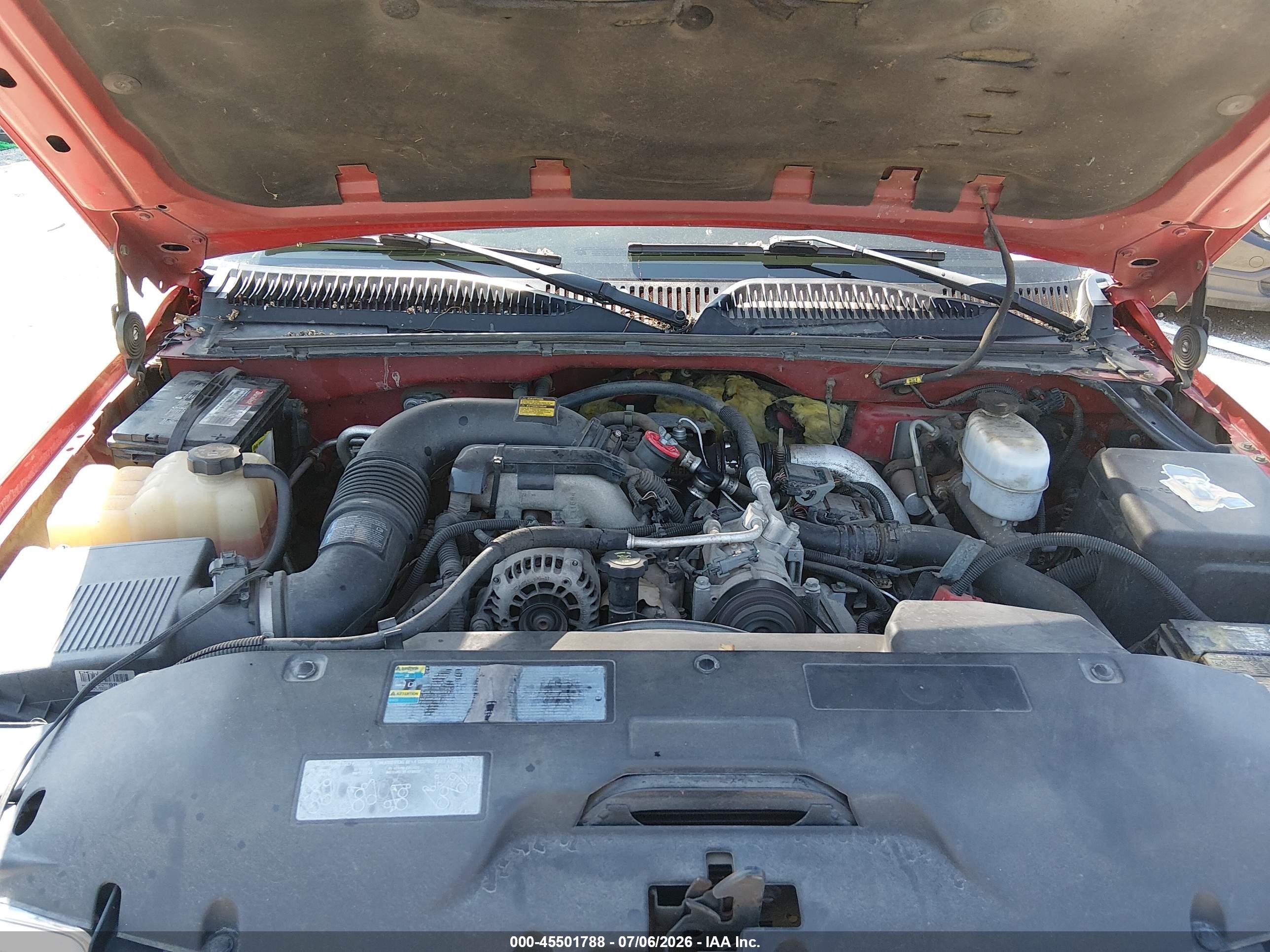 2004 Gmc Sierra 2500hd Slt Red vin: 1GTHK29244E393894