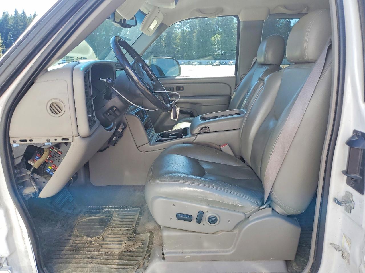 2005 Gmc Sierra K2500 Heavy Duty White vin: 1GTHK29285E199208