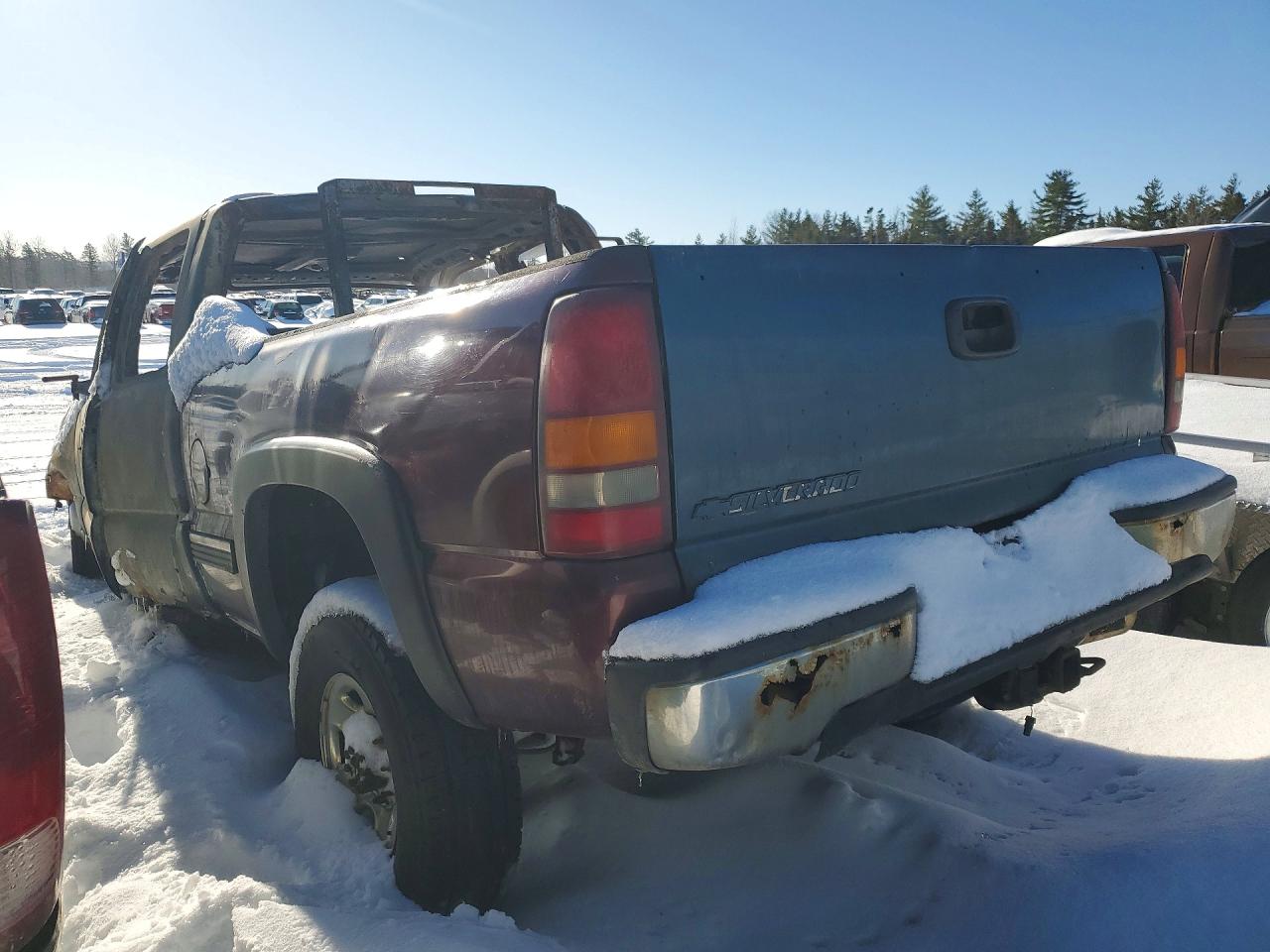 2004 Gmc Sierra K2500 Heavy Duty Blue vin: 1GTHK29294E342097