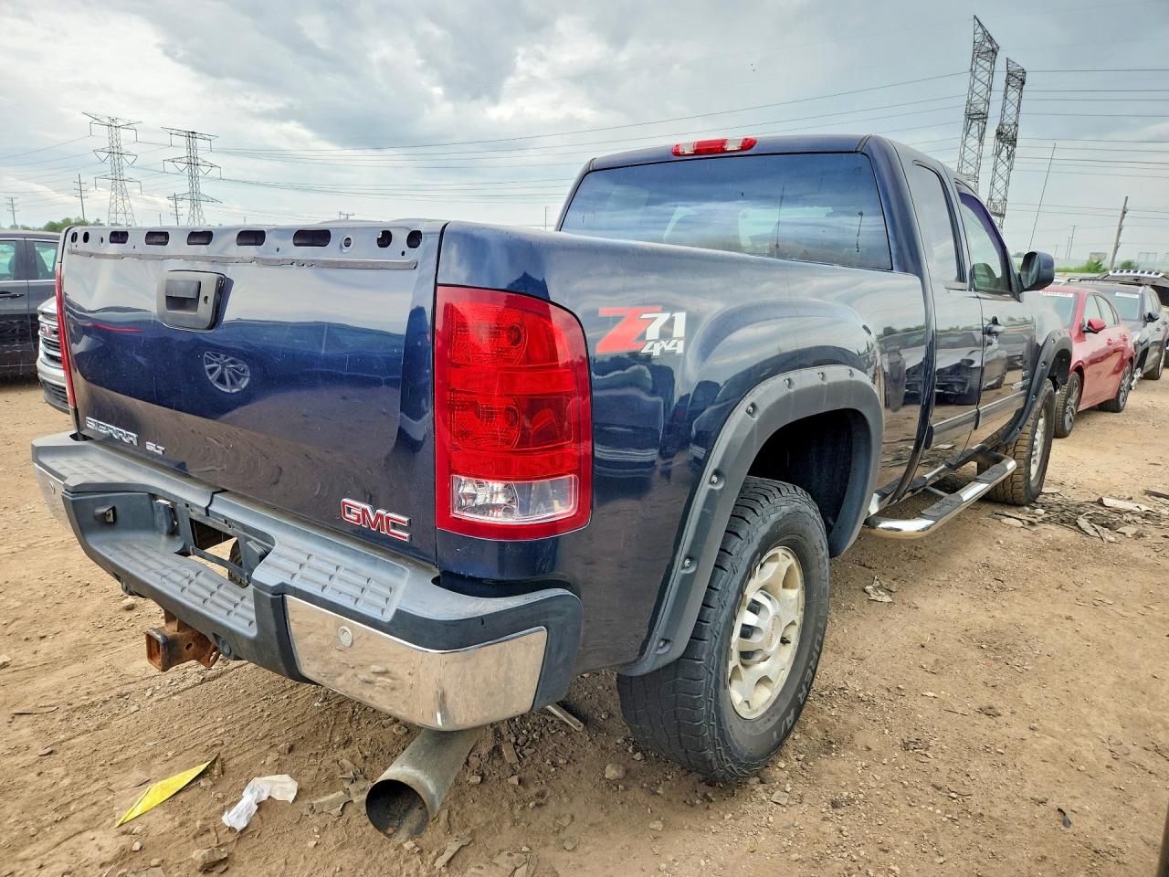 2008 Gmc Sierra K2500 Heavy Duty Black vin: 1GTHK29618E133607