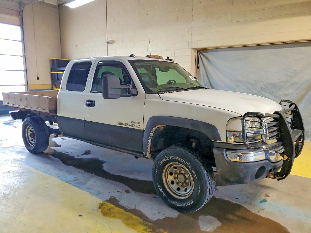 2006 Gmc Sierra K2500 Heavy Duty White vin: 1GTHK29D16E181748