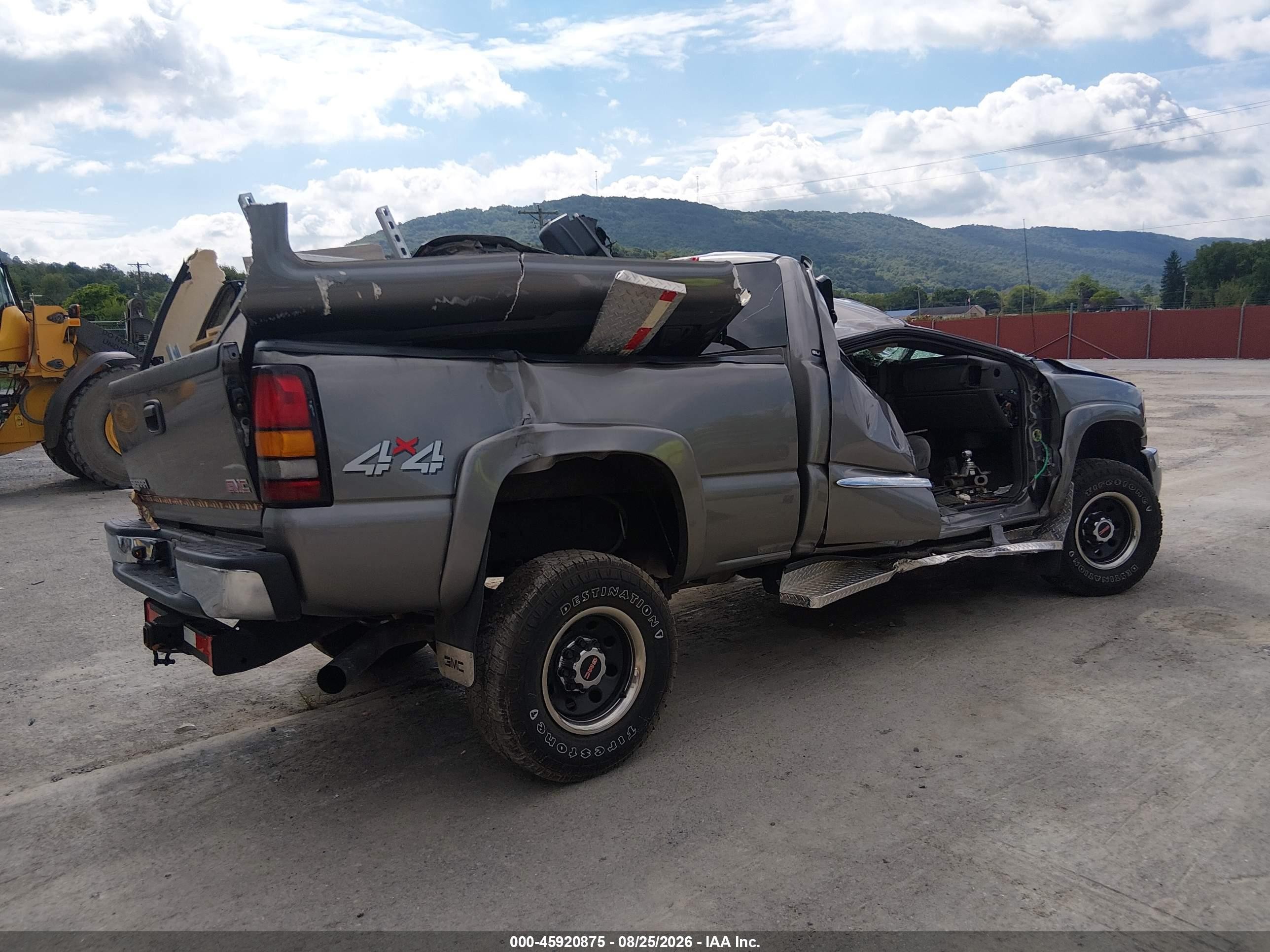 2007 Gmc Sierra 2500hd Classic Sl/sle1/sle2/slt/work Truck Gray vin: 1GTHK29D37E174432