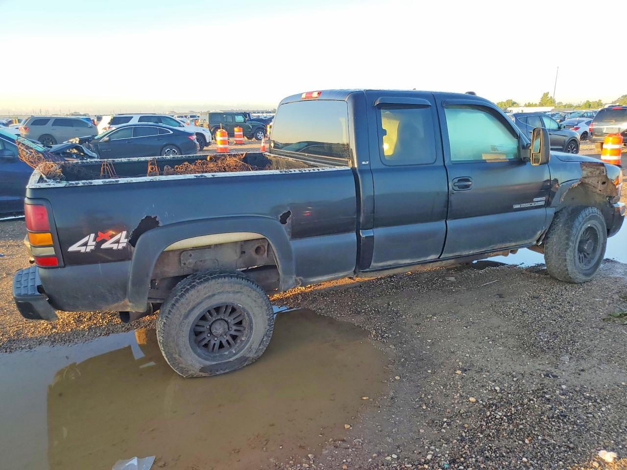 2007 Gmc Sierra 2500hd Classic Black vin: 1GTHK29D67E131283