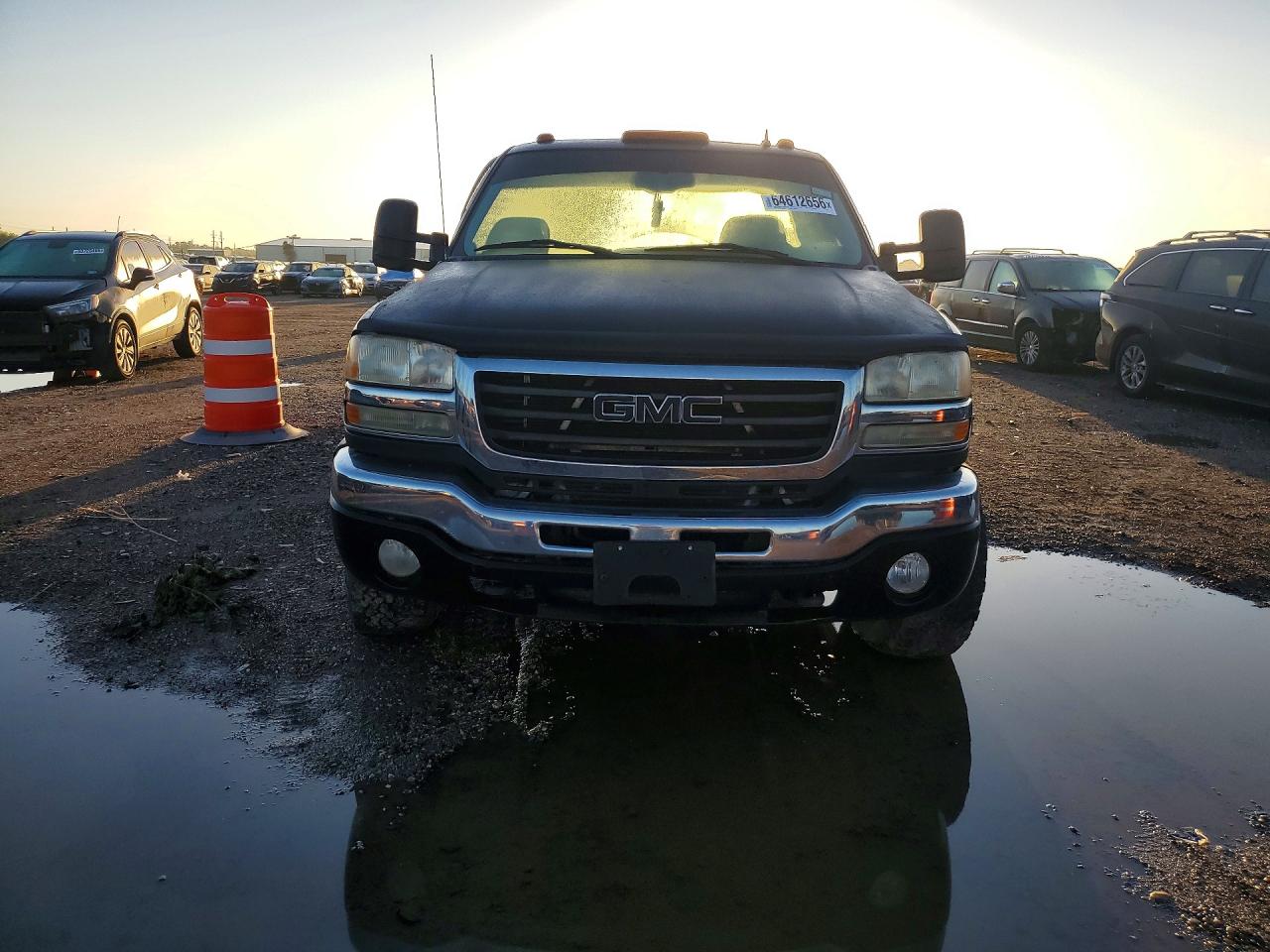 2007 Gmc Sierra 2500hd Classic Black vin: 1GTHK29D67E131283
