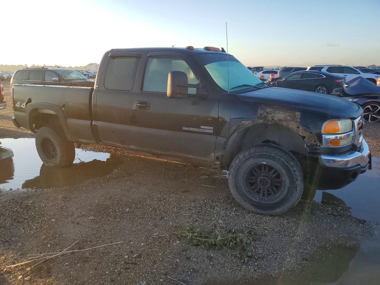 2007 Gmc Sierra 2500hd Classic Black vin: 1GTHK29D67E131283