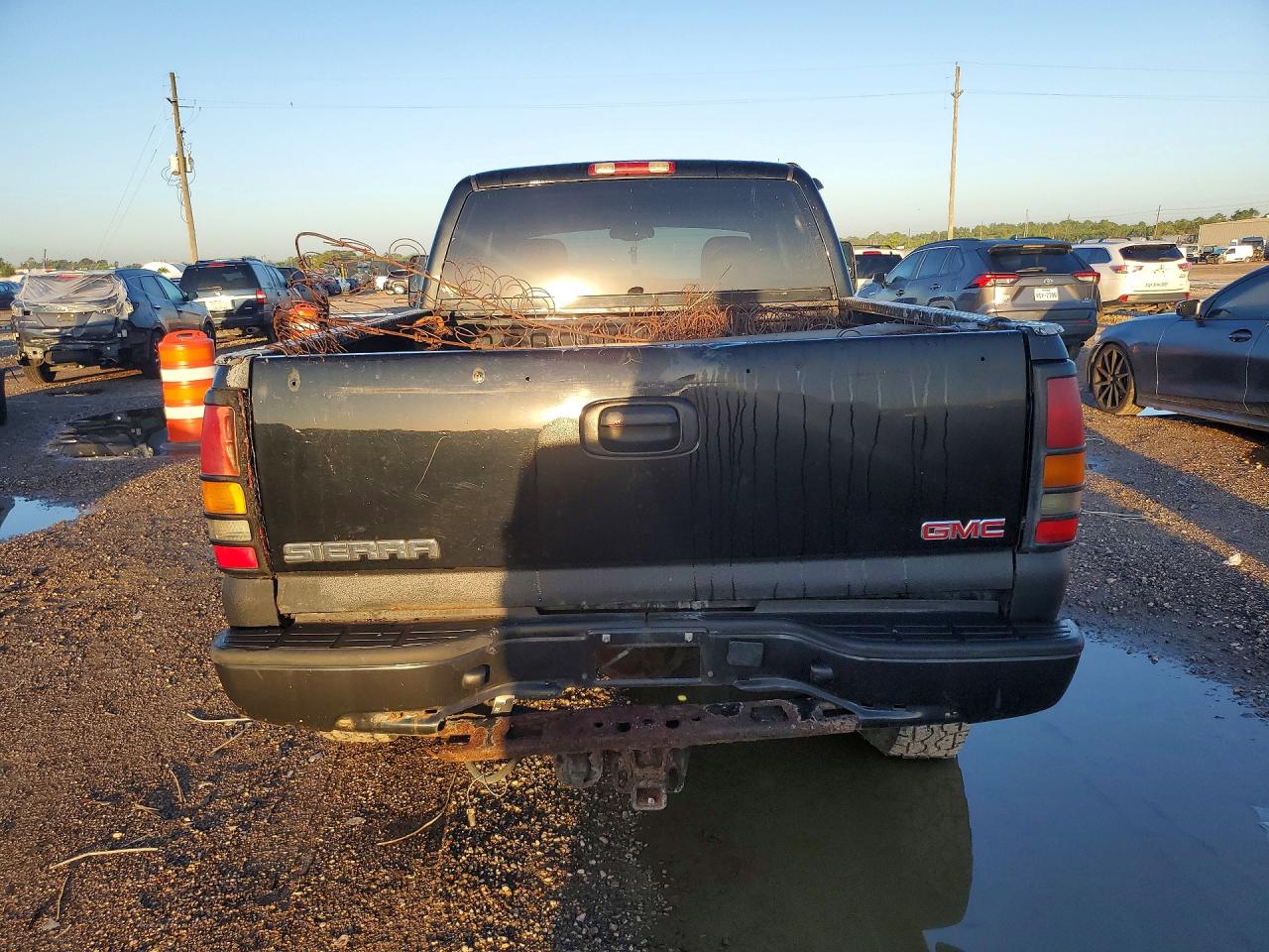 2007 Gmc Sierra 2500hd Classic Black vin: 1GTHK29D67E131283