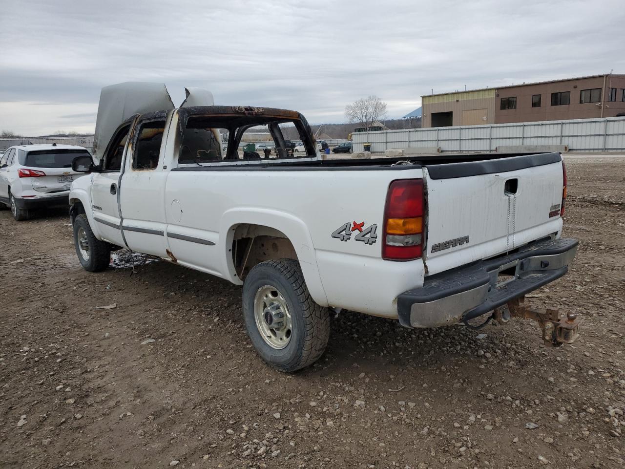 2002 Gmc Sierra K2500 Heavy Duty Белый vin: 1GTHK29G32E136363