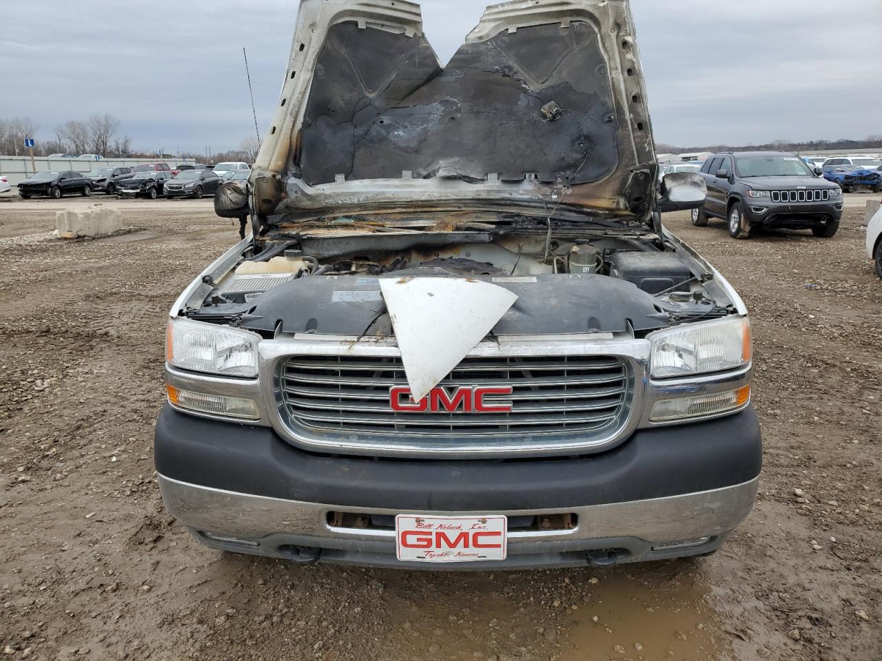 2002 Gmc Sierra K2500 Heavy Duty Белый vin: 1GTHK29G32E136363