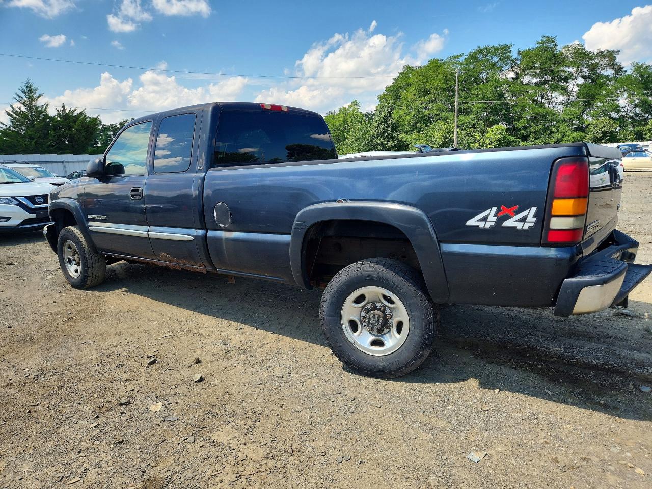 2004 Gmc Sierra K2500 Heavy Duty Black vin: 1GTHK29G34E383546