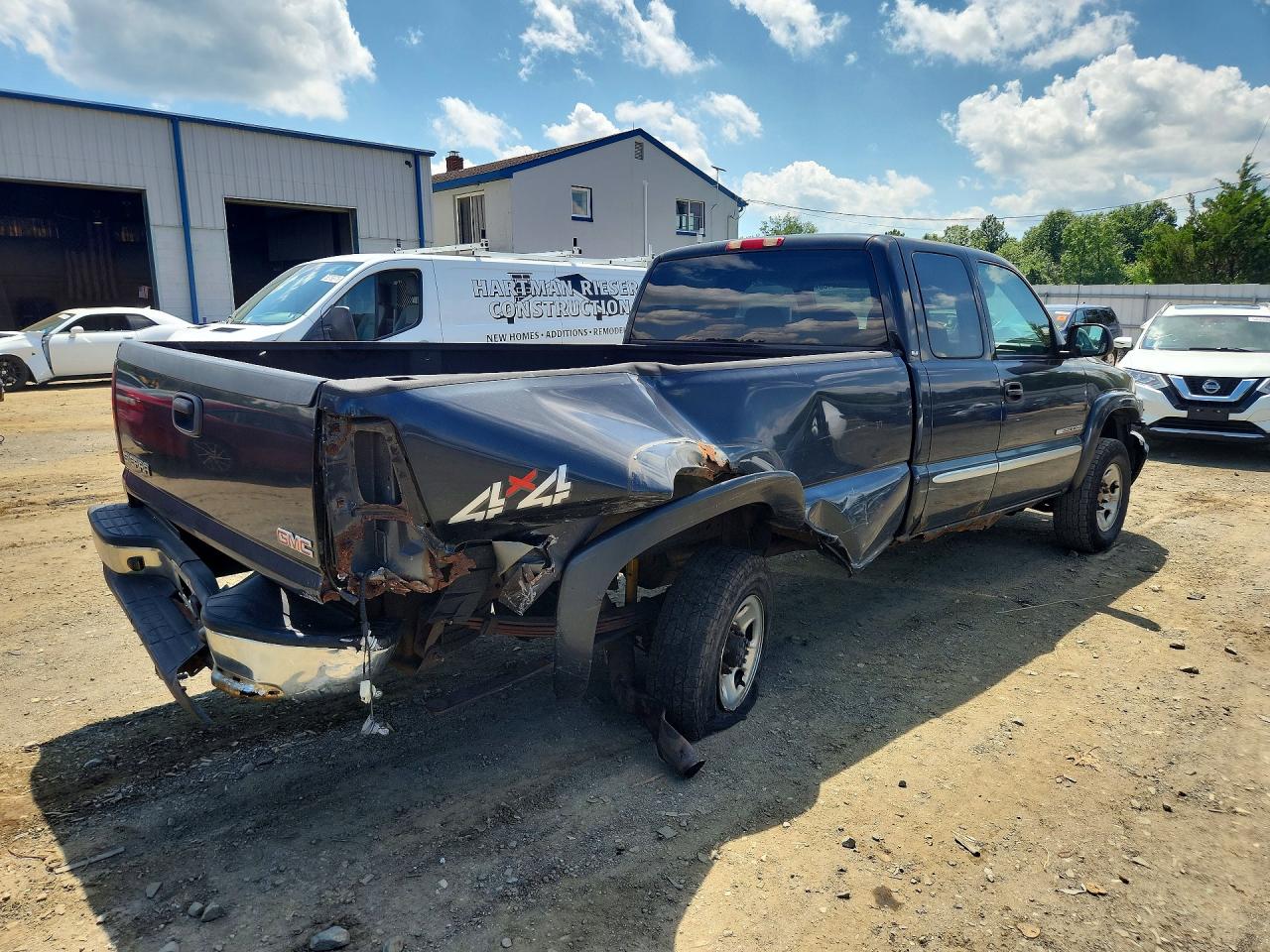 2004 Gmc Sierra K2500 Heavy Duty Black vin: 1GTHK29G34E383546