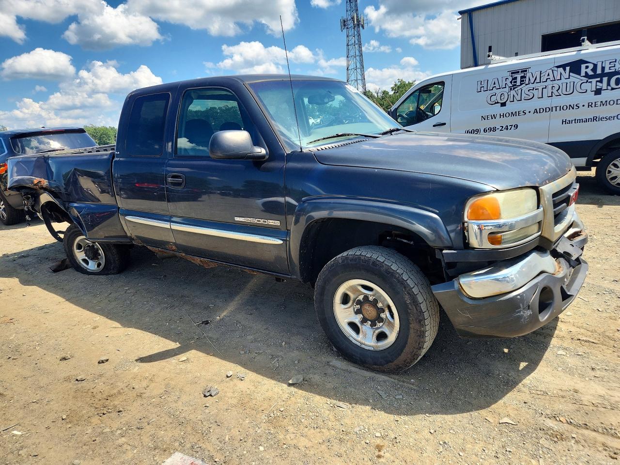 2004 Gmc Sierra K2500 Heavy Duty Black vin: 1GTHK29G34E383546